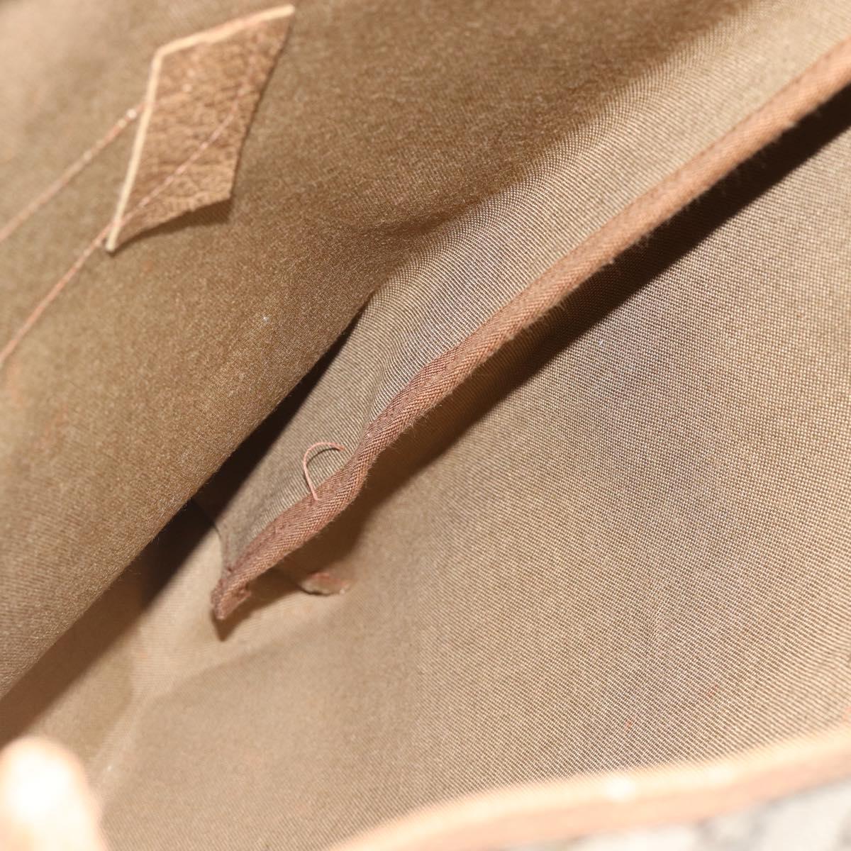 GUCCI GG Supreme Tote Bag PVC Beige Gold 39 02 061 Auth 182069