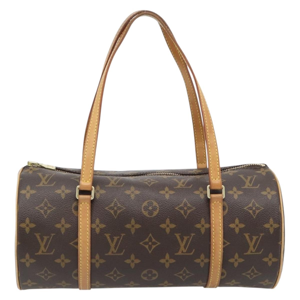LOUIS VUITTON Monogram Papillon 30 Hand Bag M51385 LV Auth 182117V