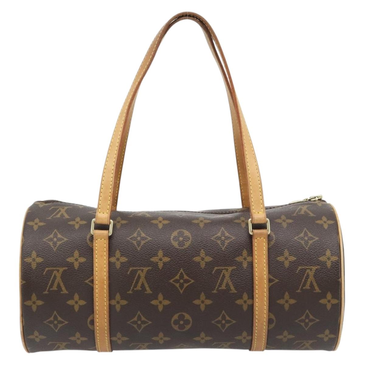 LOUIS VUITTON Monogram Papillon 30 Hand Bag M51385 LV Auth 182117V