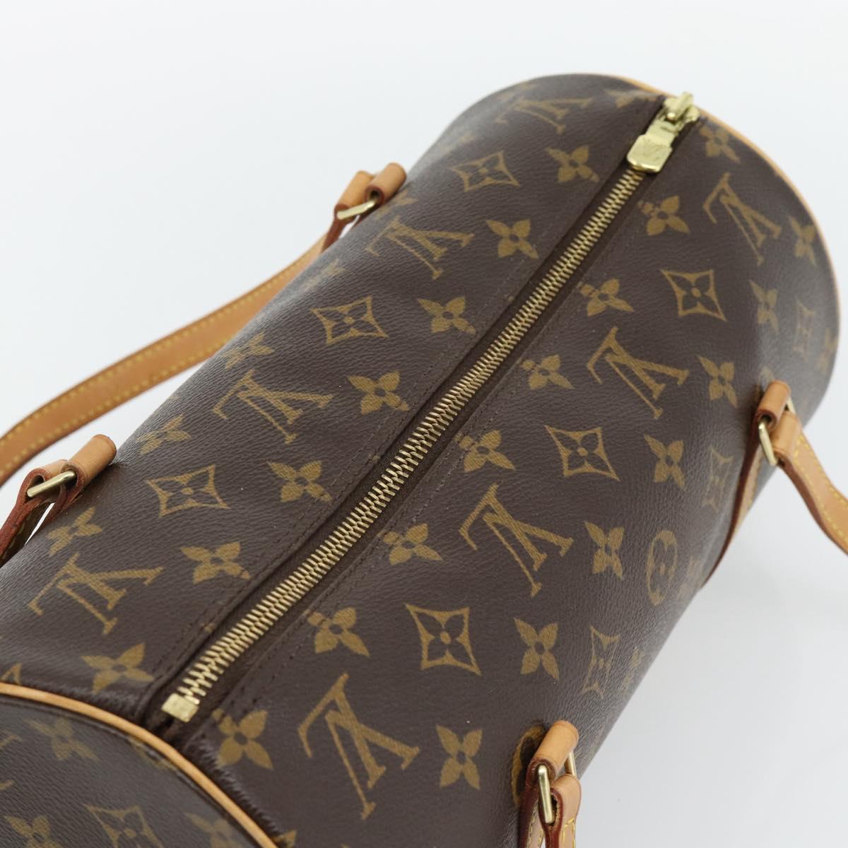 LOUIS VUITTON Monogram Papillon 30 Hand Bag M51385 LV Auth 182117V