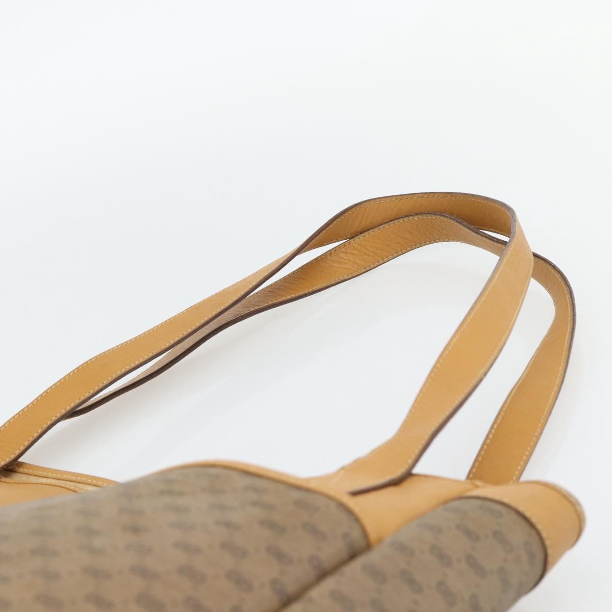 GUCCI Micro GG Supreme Tote Bag PVC Beige Gold 002 115 0135 Auth 182123