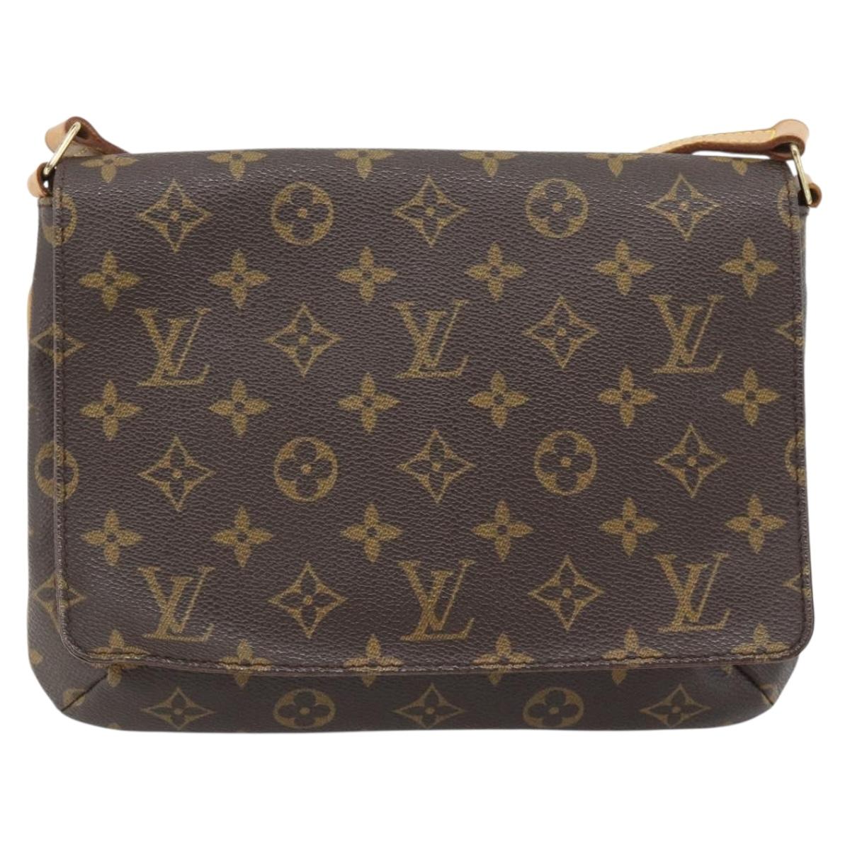 LOUIS VUITTON Monogram Musette Tango Short Strap Bag M51257 LV Auth 182148A