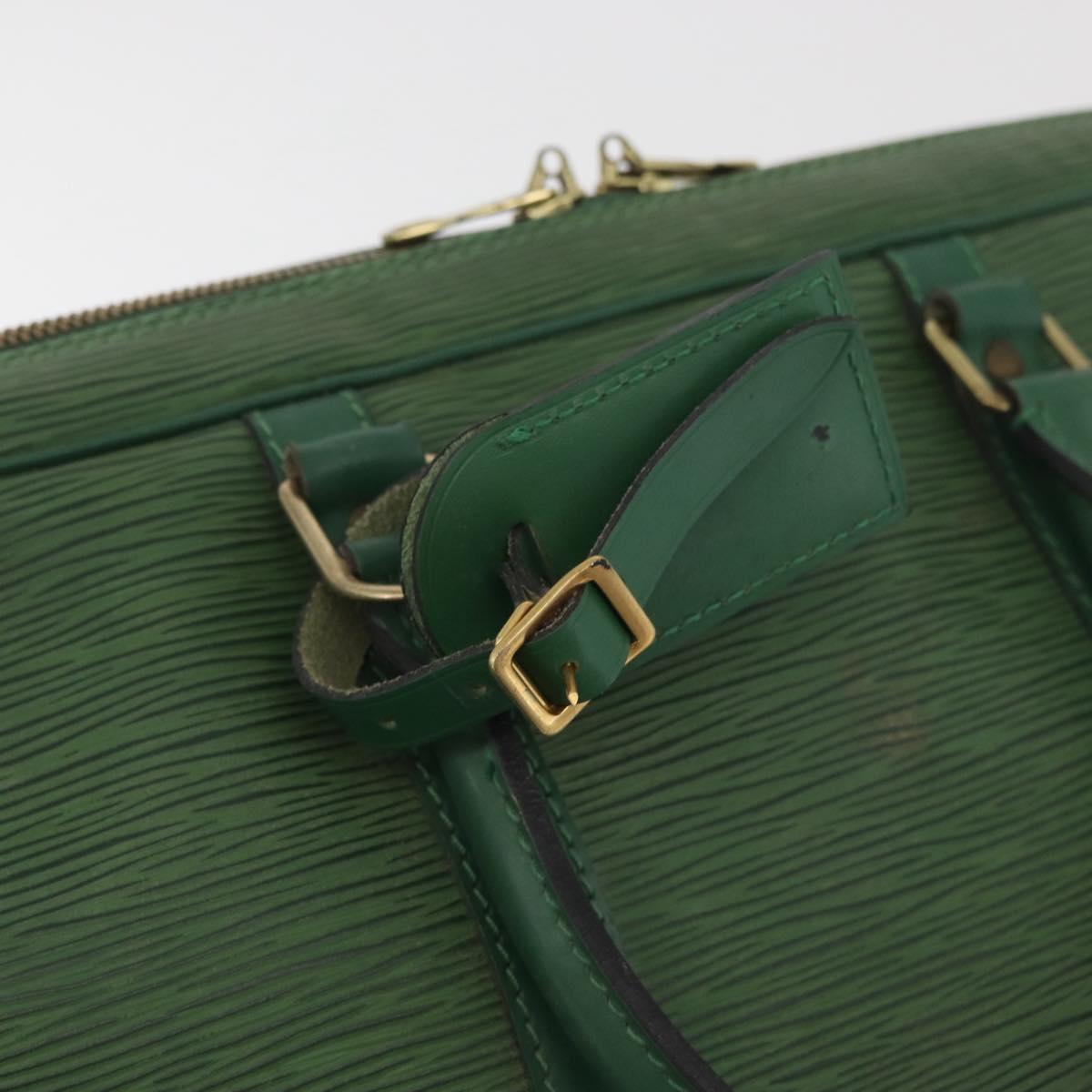 LOUIS VUITTON Epi Porte Documents Voyage Business Bag Green M54474 Auth 182153
