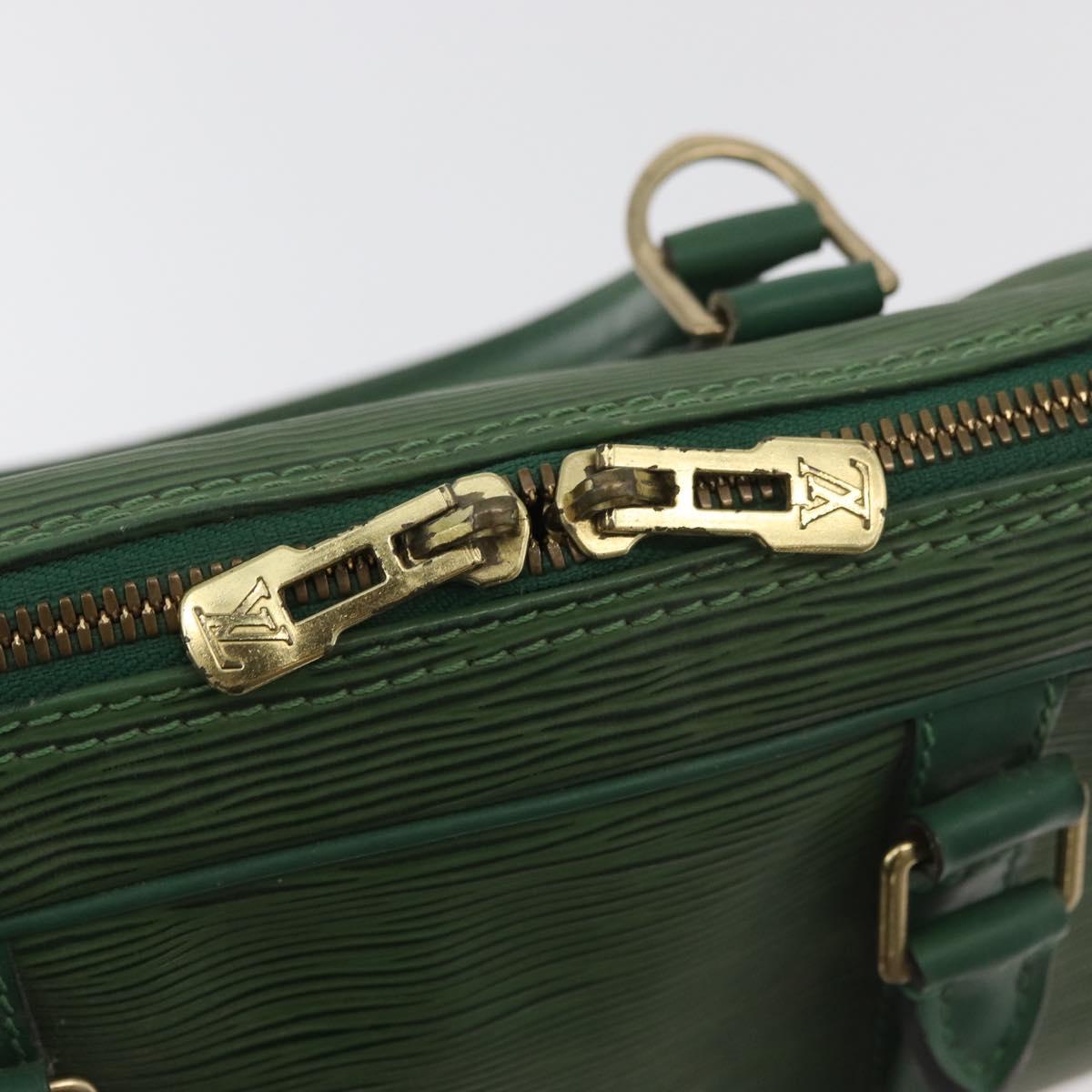 LOUIS VUITTON Epi Porte Documents Voyage Business Bag Green M54474 Auth 182153