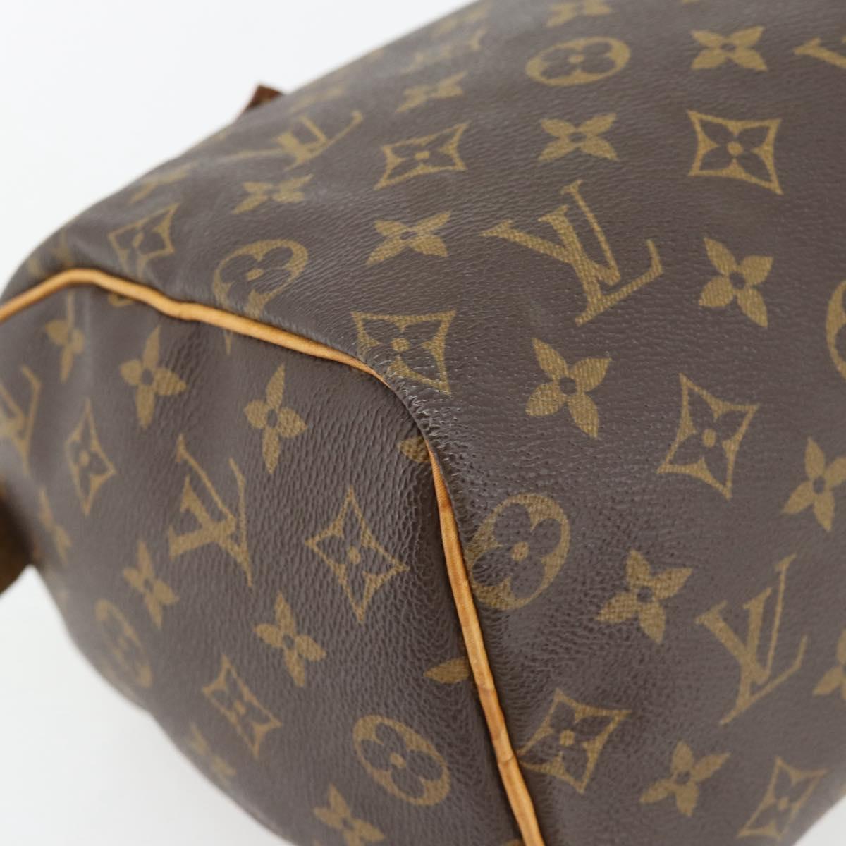 LOUIS VUITTON Monogram Speedy 25 Hand Bag M41528 LV Auth 182161A