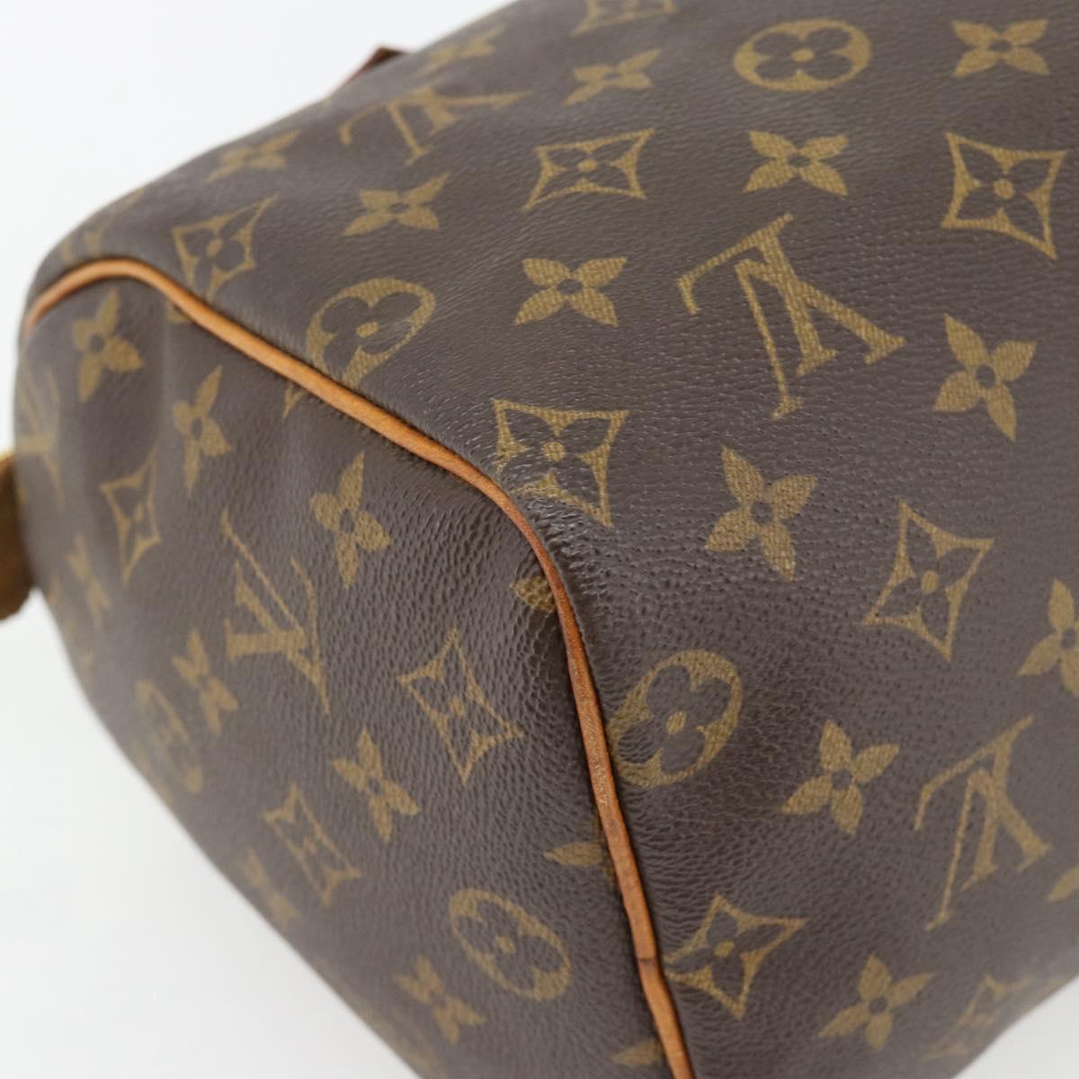 LOUIS VUITTON Monogram Speedy 25 Hand Bag M41528 LV Auth 182161A