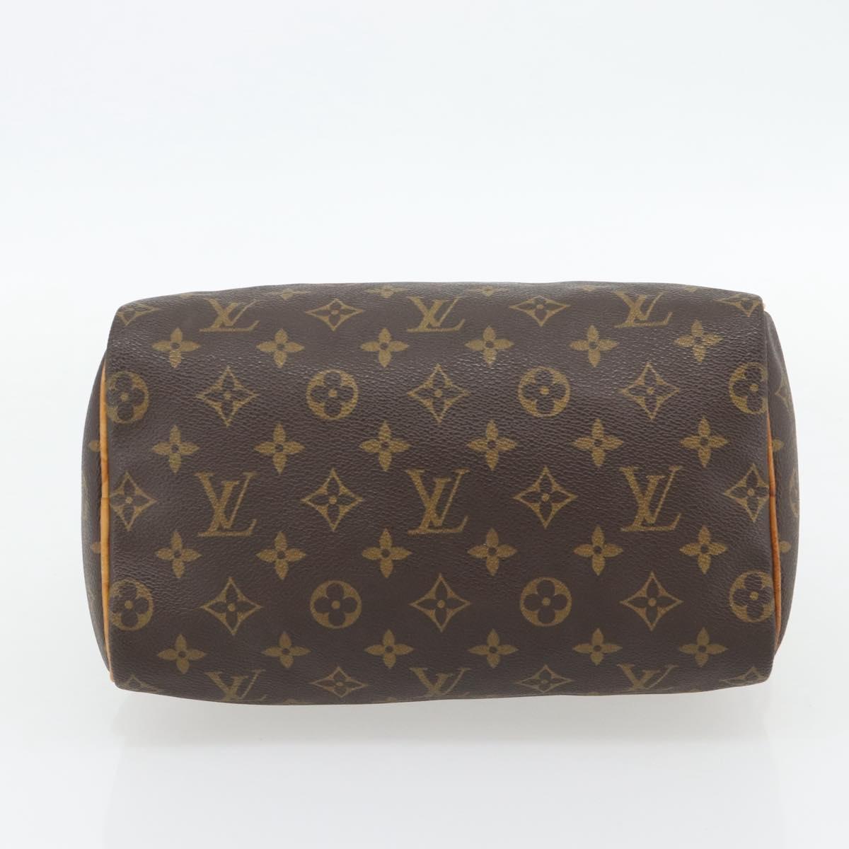LOUIS VUITTON Monogram Speedy 25 Hand Bag M41528 LV Auth 182161A
