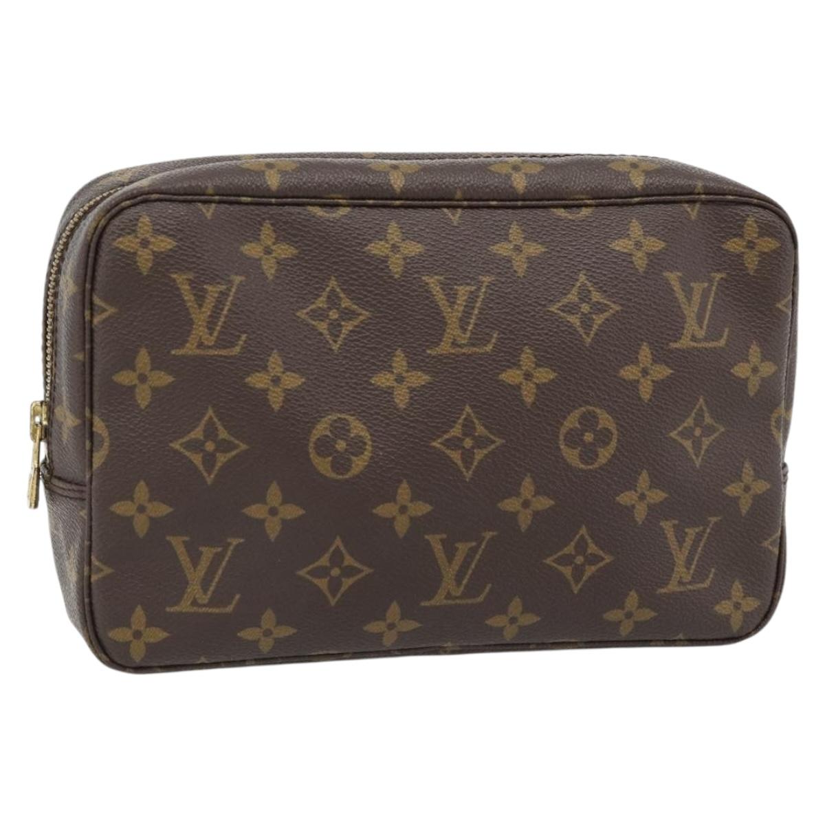 LOUIS VUITTON Monogram Trousse Toilette 23 Clutch Bag M47524 LV Auth 182162A