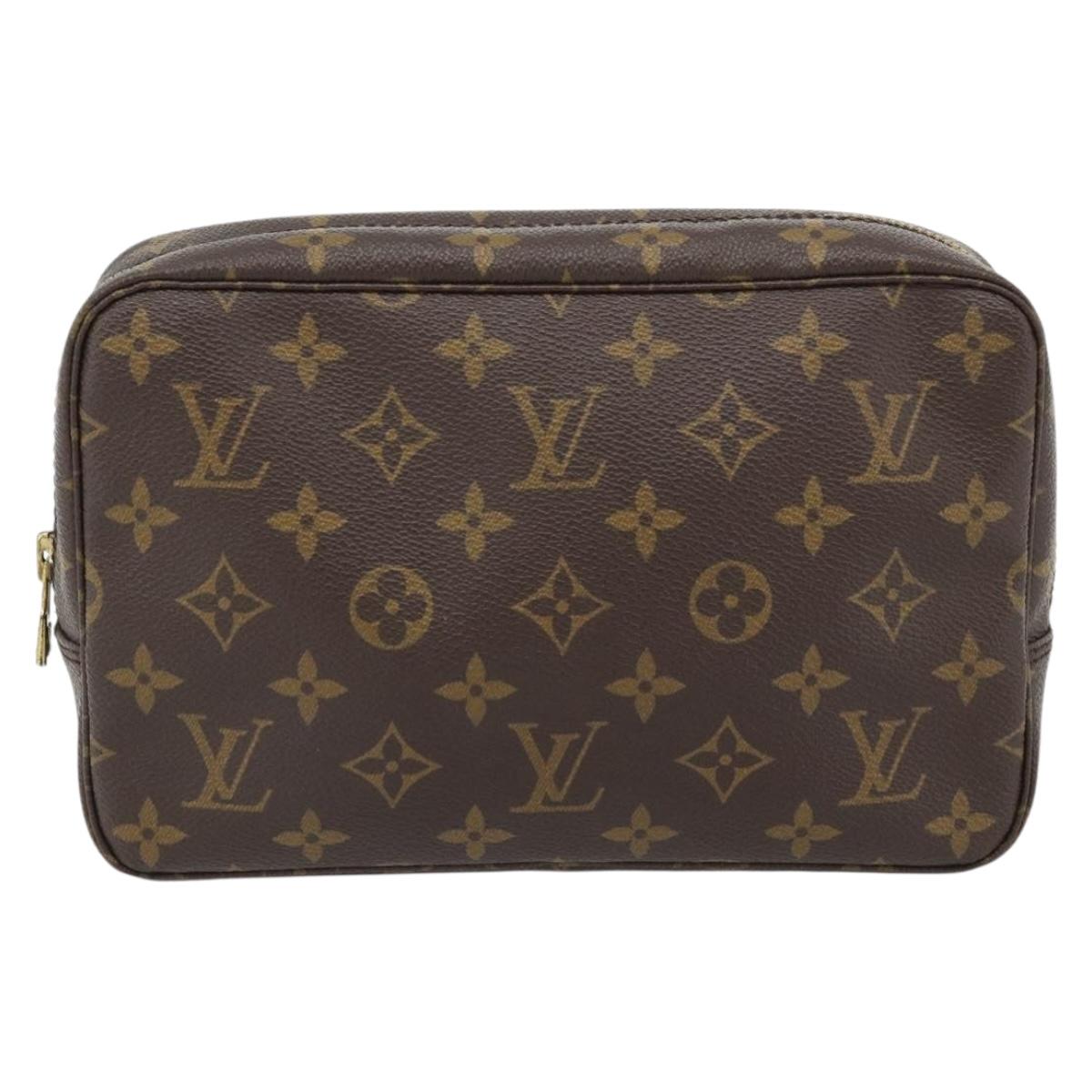 LOUIS VUITTON Monogram Trousse Toilette 23 Clutch Bag M47524 LV Auth 182162A