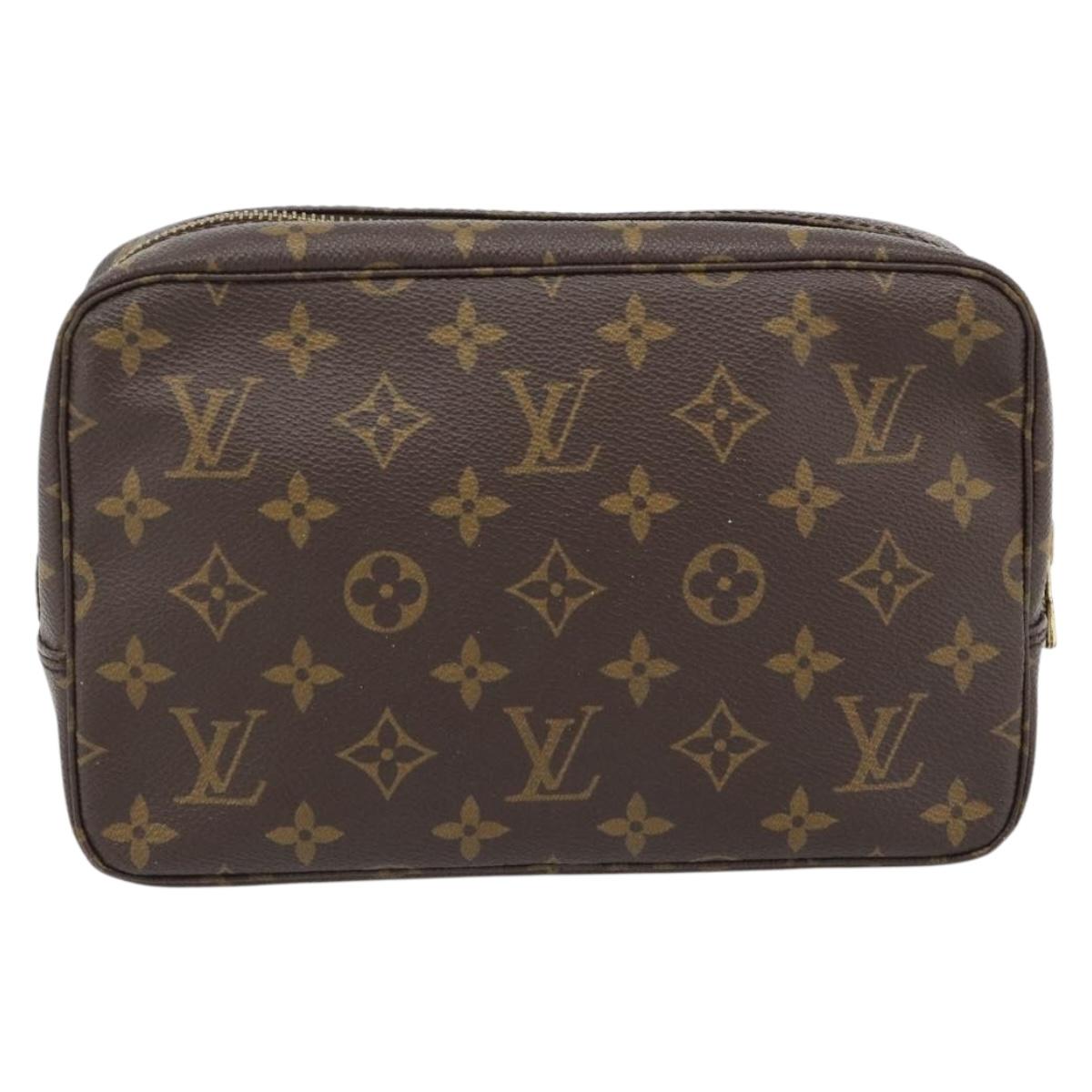 LOUIS VUITTON Monogram Trousse Toilette 23 Clutch Bag M47524 LV Auth 182162A