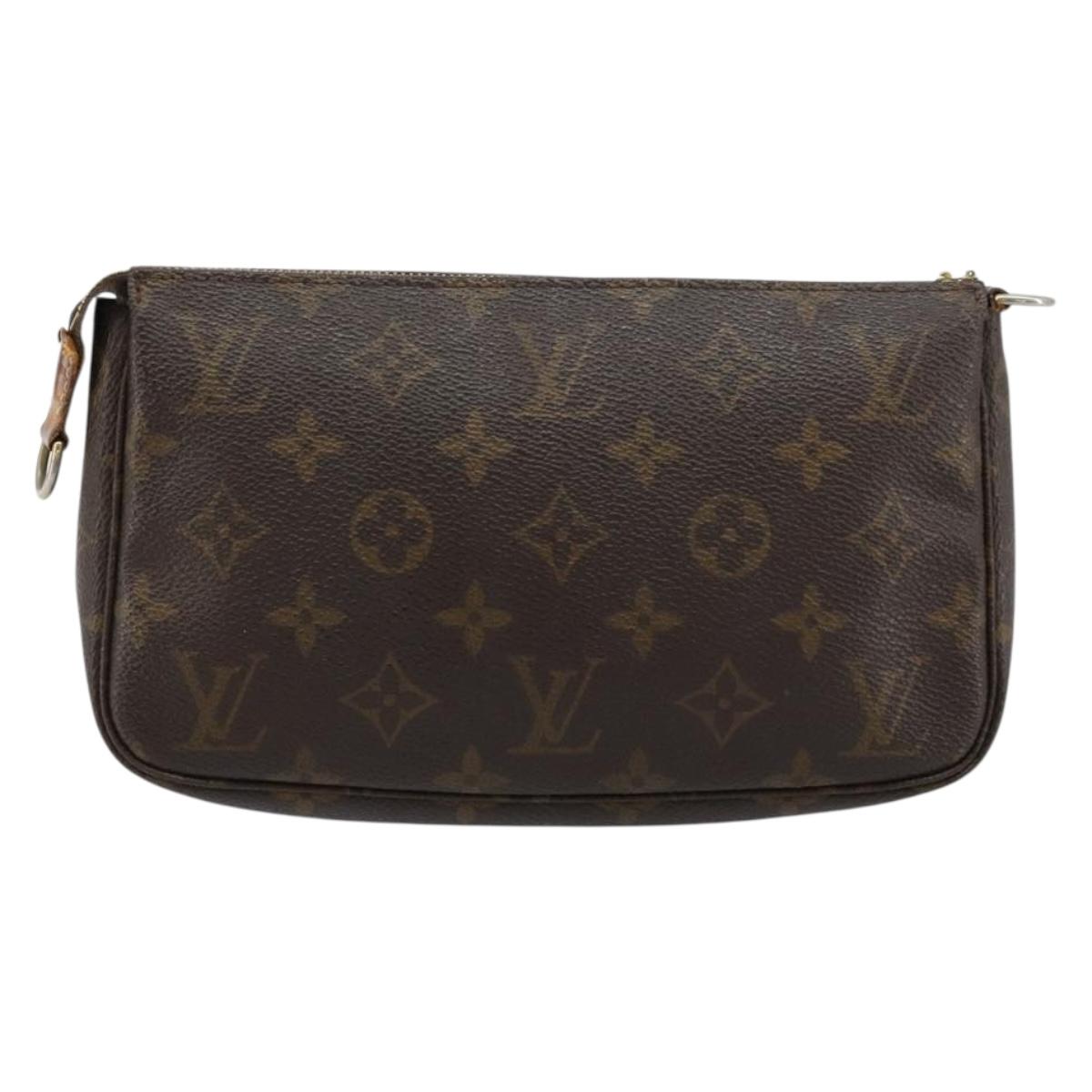 LOUIS VUITTON Monogram Pochette Accessoires Accessory Pouch M51980 Auth 182165