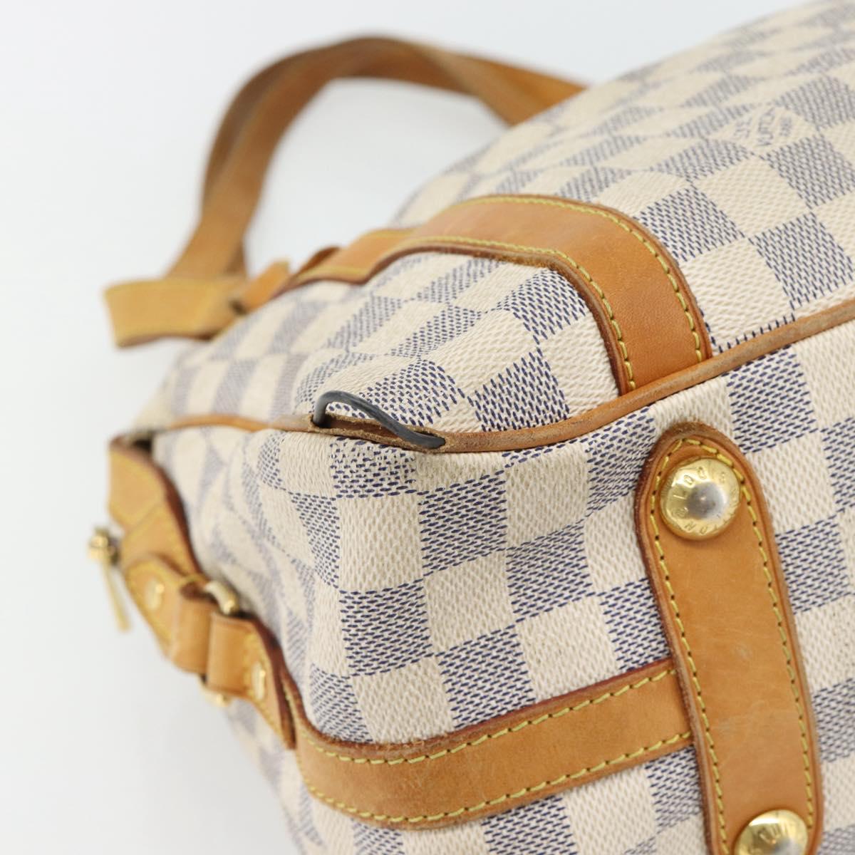 LOUIS VUITTON Damier Azur Stresa PM Tote Bag M51188 LV Auth 182197