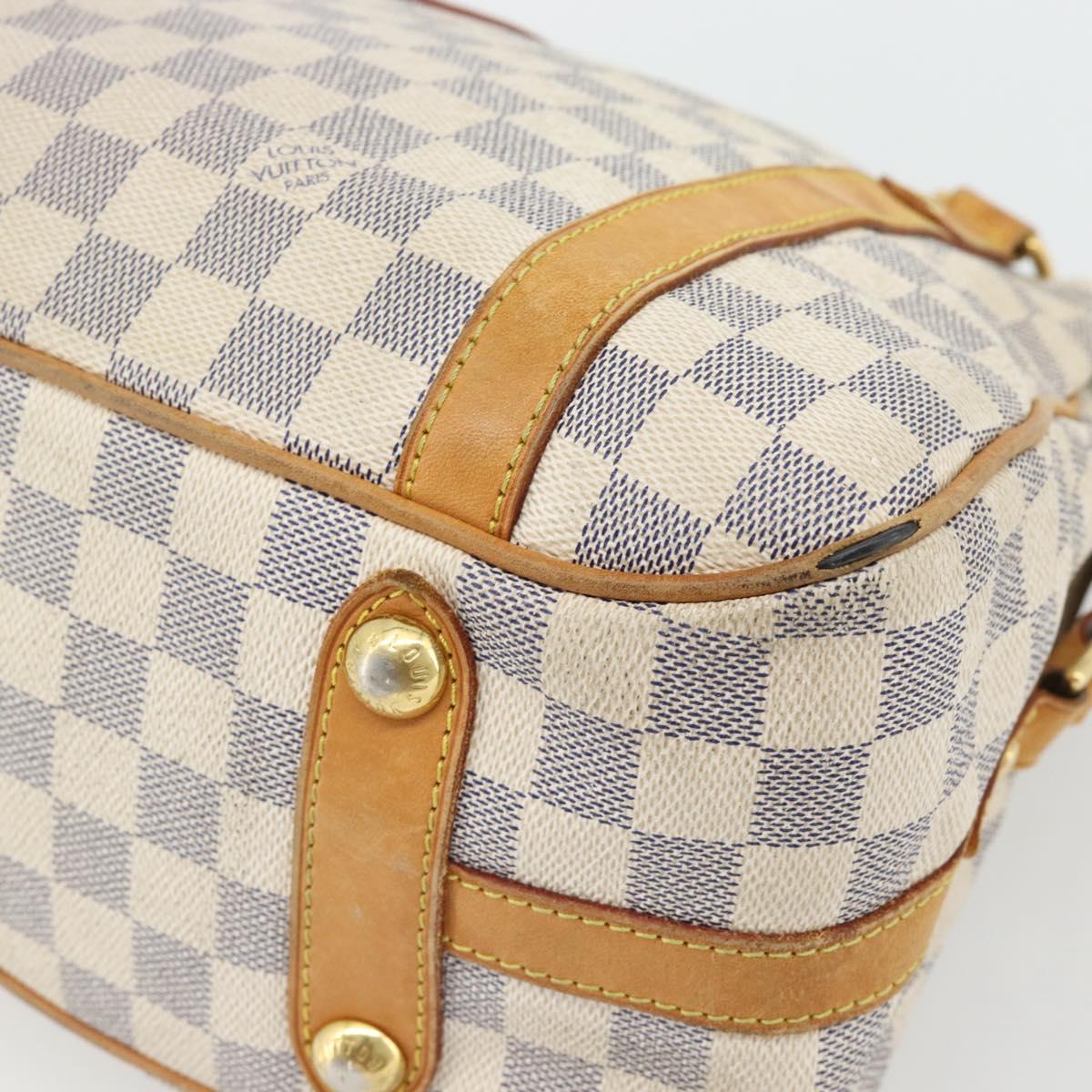 LOUIS VUITTON Damier Azur Stresa PM Tote Bag M51188 LV Auth 182197