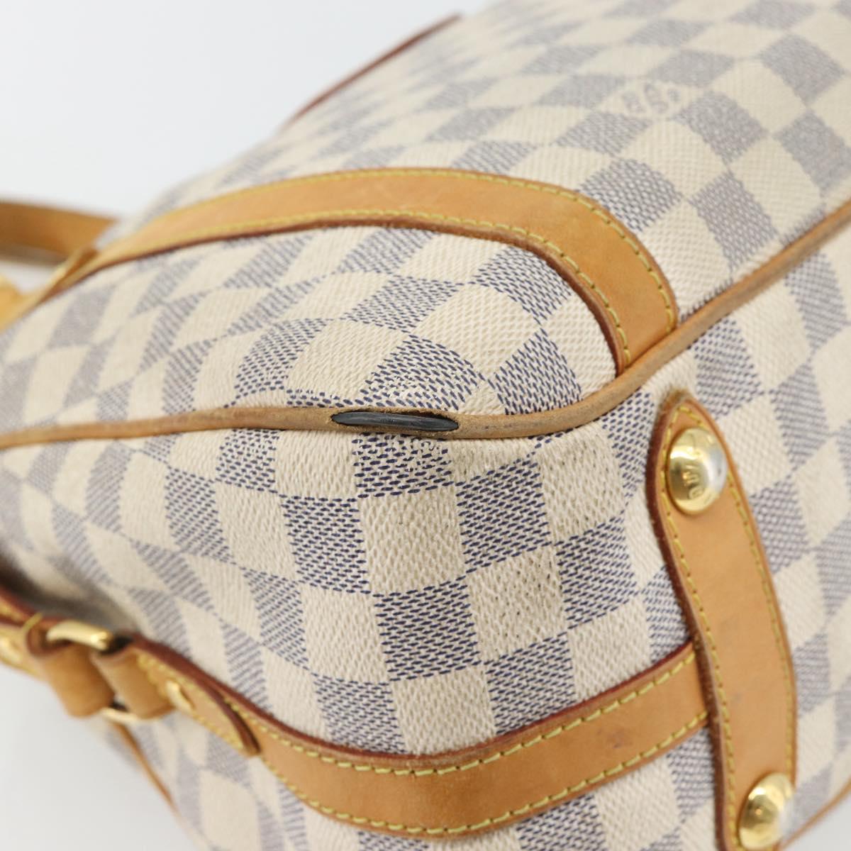 LOUIS VUITTON Damier Azur Stresa PM Tote Bag M51188 LV Auth 182197