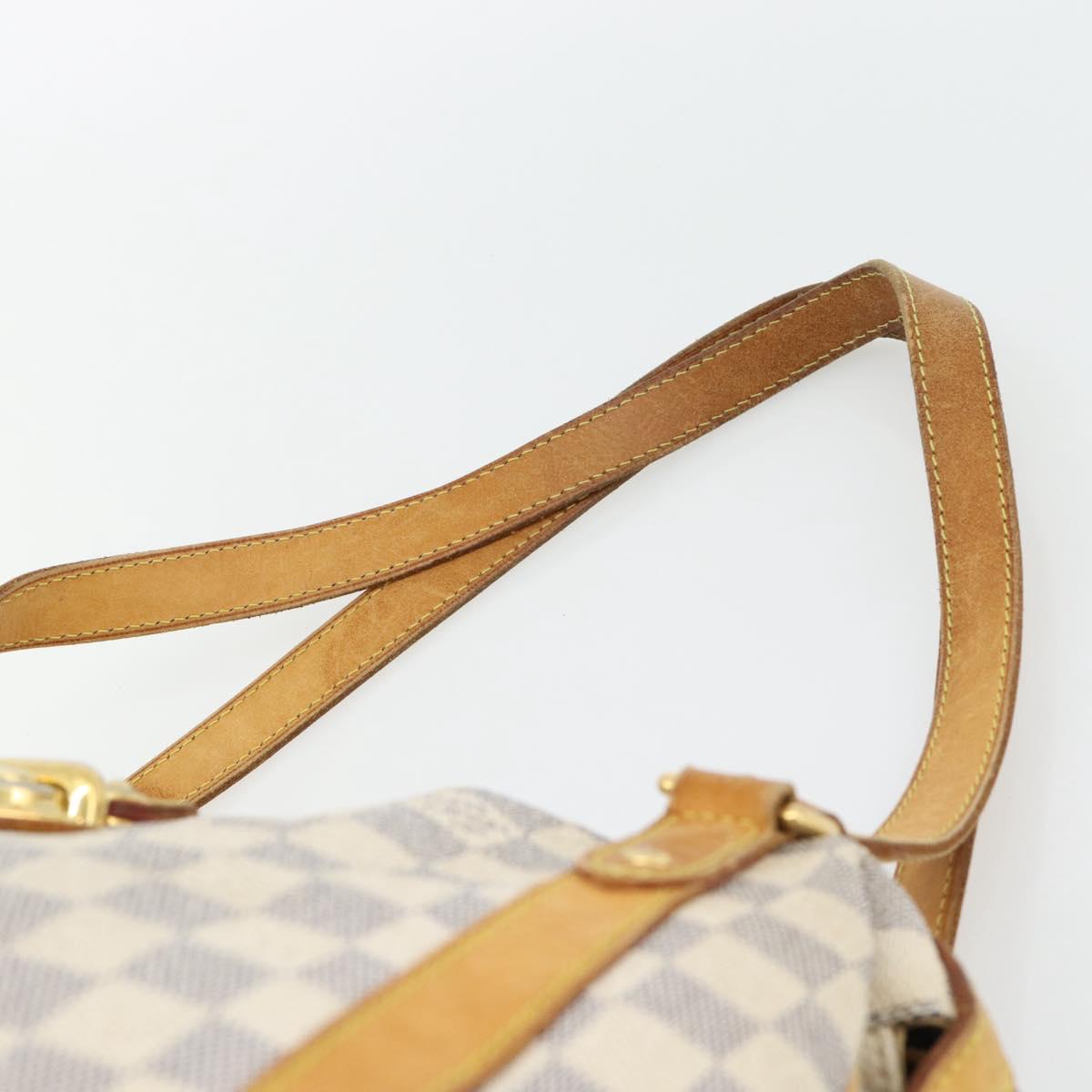 LOUIS VUITTON Damier Azur Stresa PM Tote Bag M51188 LV Auth 182197
