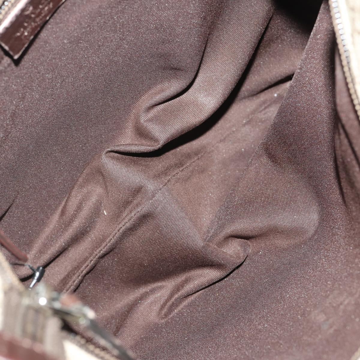 GUCCI GG Supreme GG Canvas Web Sherry Line Bag Nylon 5 Set Beige Auth 182268