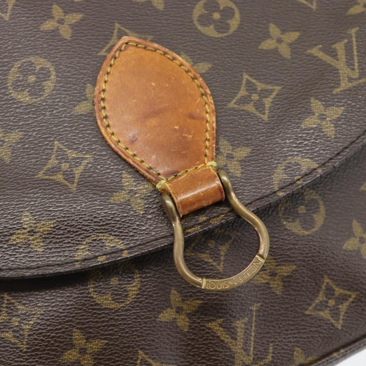LOUIS VUITTON Monogram Saint Cloud GM Shoulder Bag M51242 LV Auth 182291