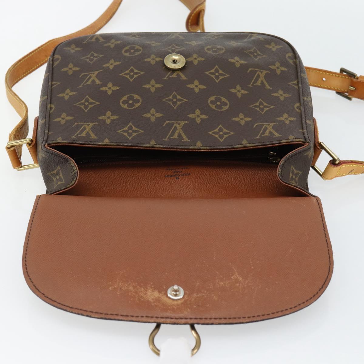 LOUIS VUITTON Monogram Saint Cloud GM Shoulder Bag M51242 LV Auth 182291