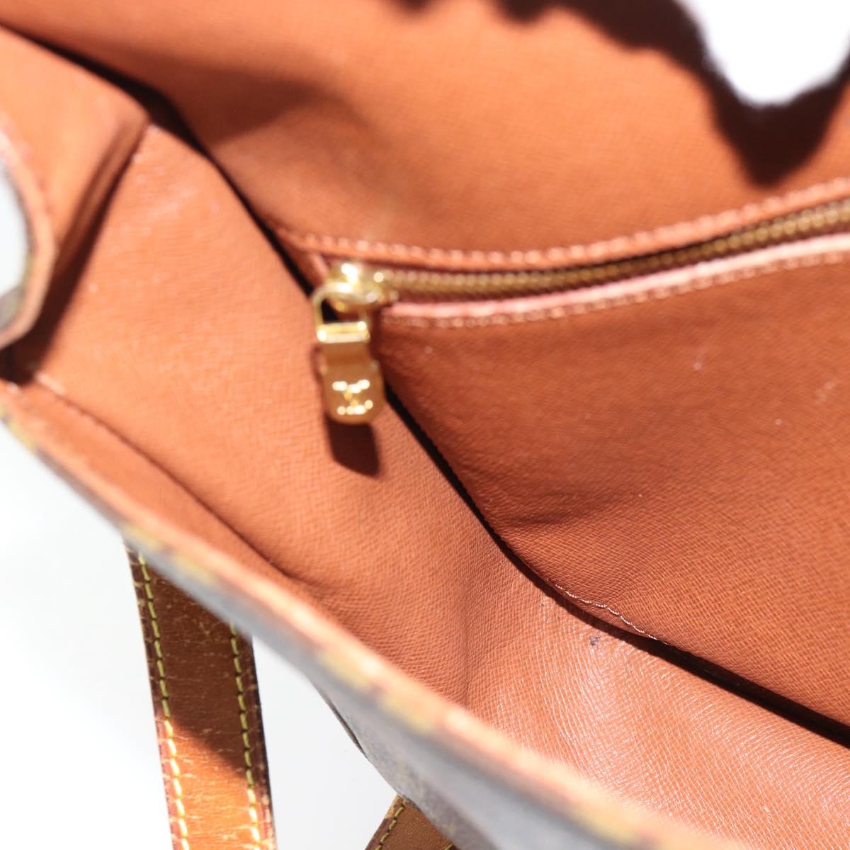 LOUIS VUITTON Monogram Saint Cloud GM Shoulder Bag M51242 LV Auth 182291