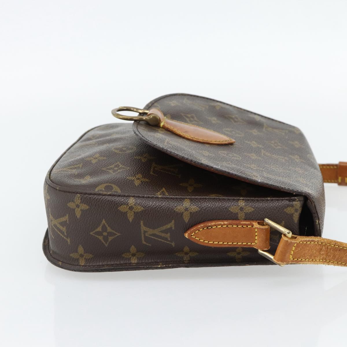 LOUIS VUITTON Monogram Saint Cloud GM Shoulder Bag M51242 LV Auth 182291