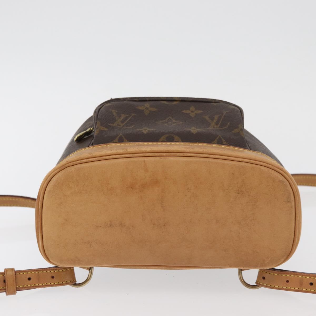 LOUIS VUITTON Monogram Montsouris PM Backpack M51137 LV Auth 182299