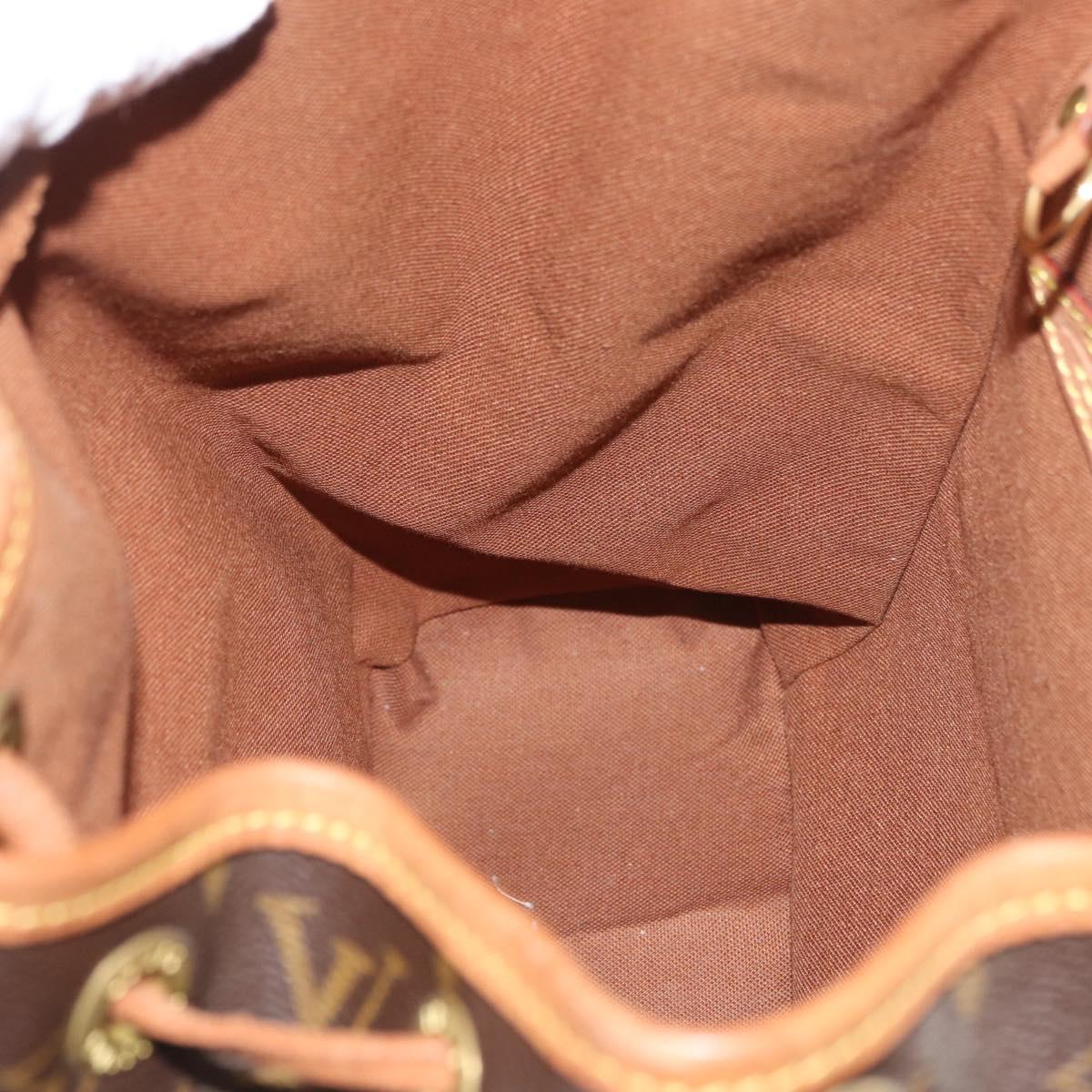 LOUIS VUITTON Monogram Montsouris MM Backpack M51136 LV Auth 182301