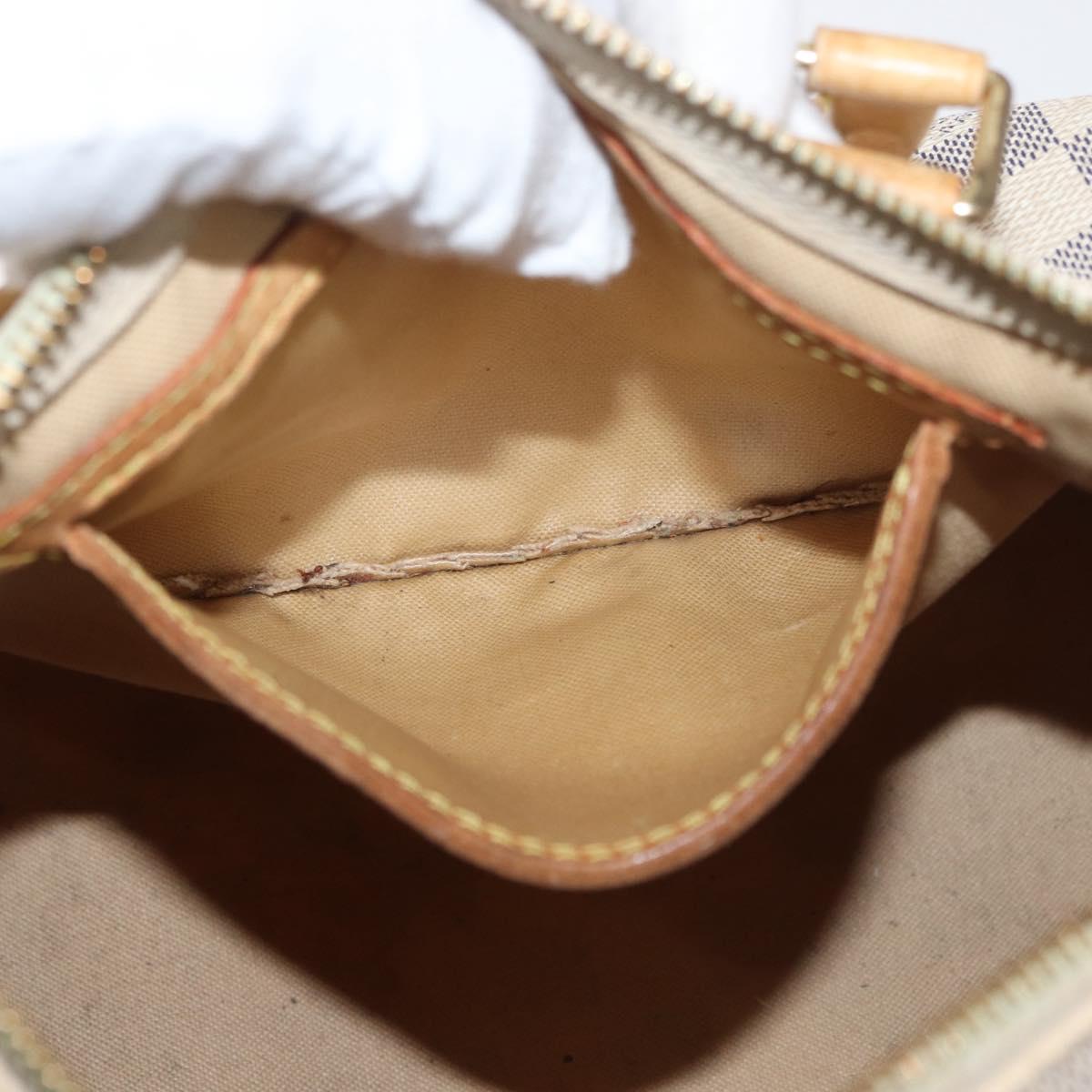LOUIS VUITTON Damier Azur Speedy 25 Hand Bag N41534 LV Auth 182302