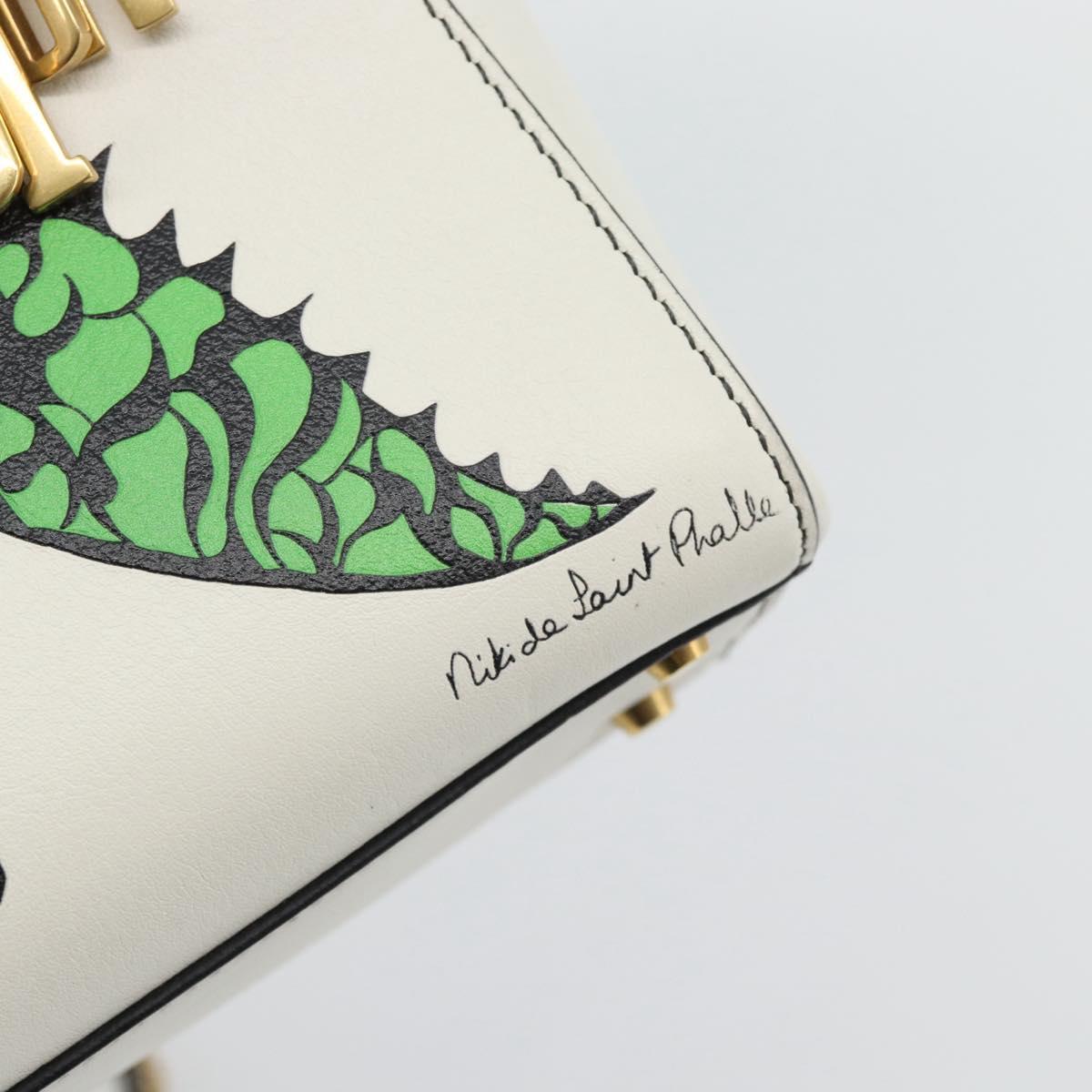 Christian Dior Lady Dior Niki de Saint Phalle Bag Leather 2way Auth 182304SAM