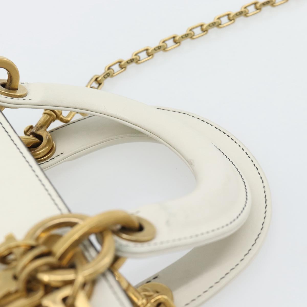 Christian Dior Lady Dior Niki de Saint Phalle Bag Leather 2way Auth 182304SAM