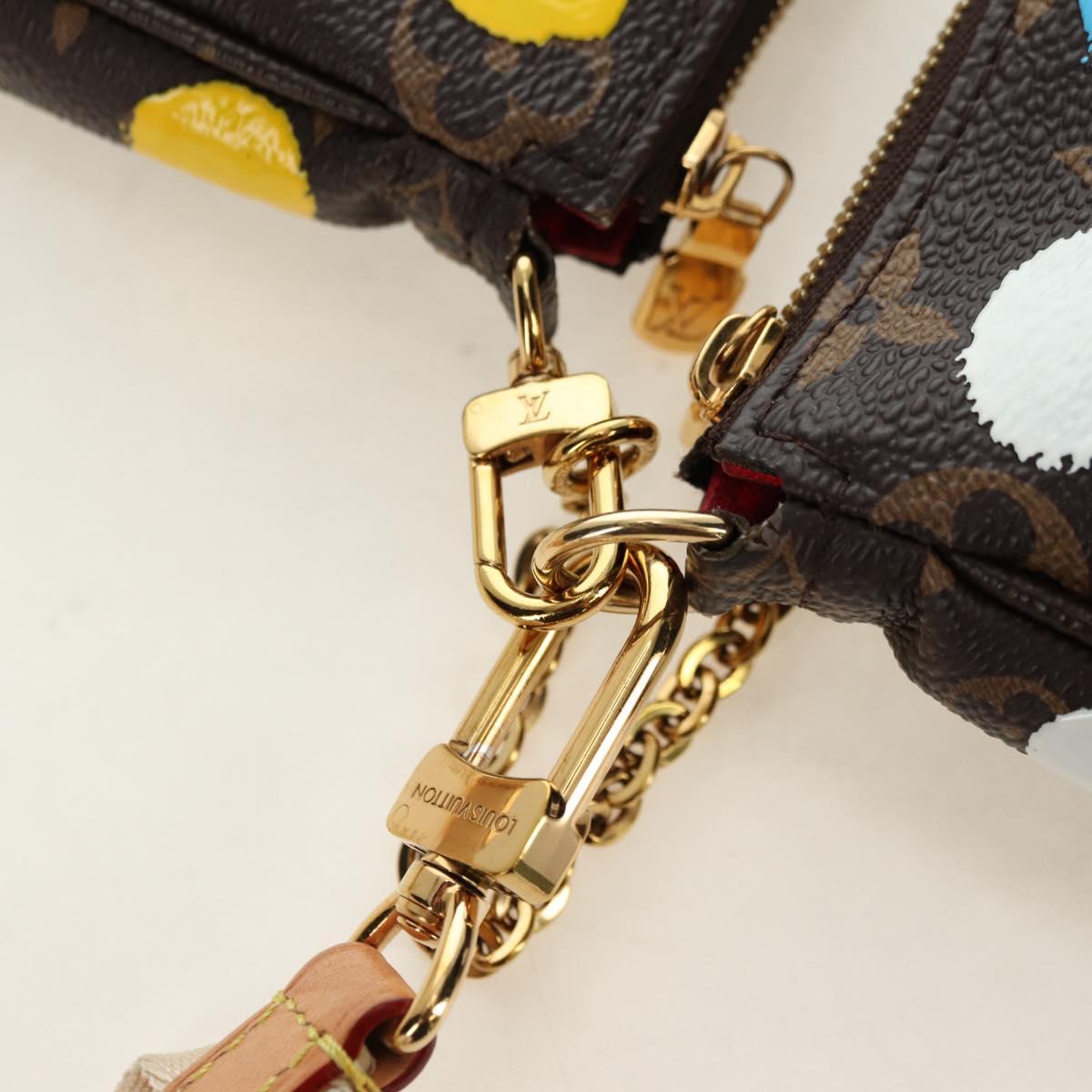 LOUIS VUITTON Monogram LVxYK Multi Pochette Pouch M46385 LV Auth 182312SM