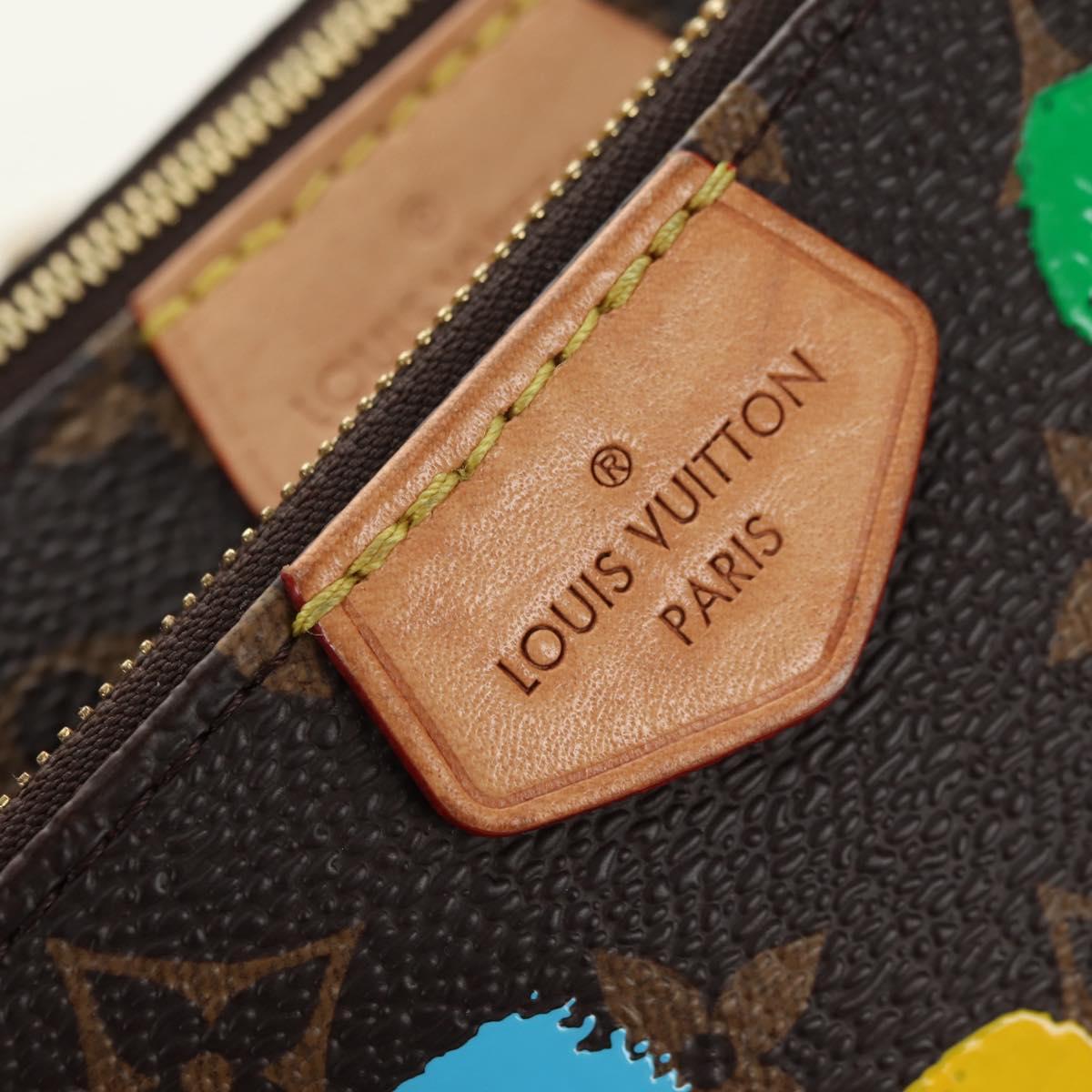 LOUIS VUITTON Monogram LVxYK Multi Pochette Pouch M46385 LV Auth 182312SM
