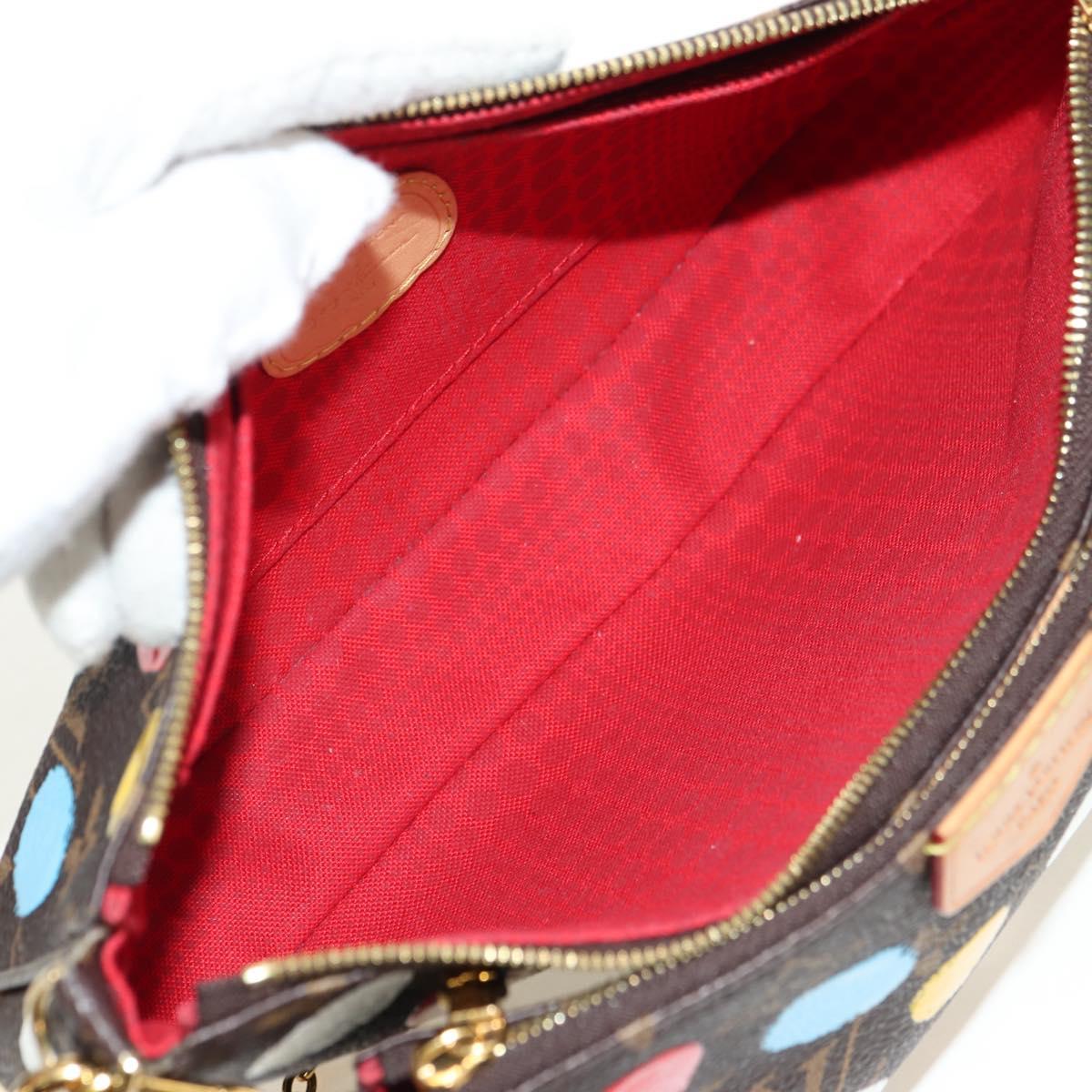 LOUIS VUITTON Monogram LVxYK Multi Pochette Pouch M46385 LV Auth 182312SM