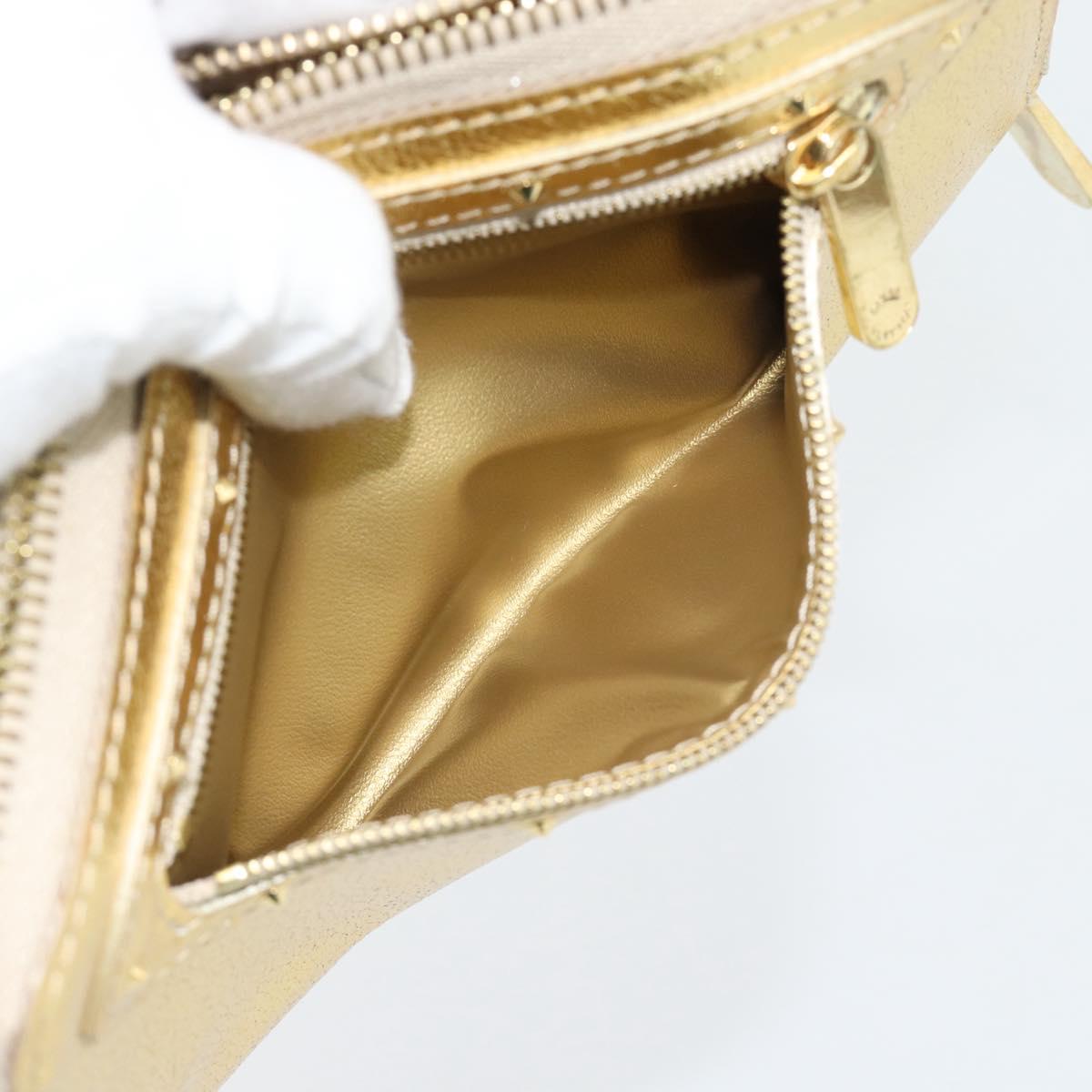 LOUIS VUITTON Zippy Wallet Long Wallet Suhari Gold M95569 LV Auth 182314A