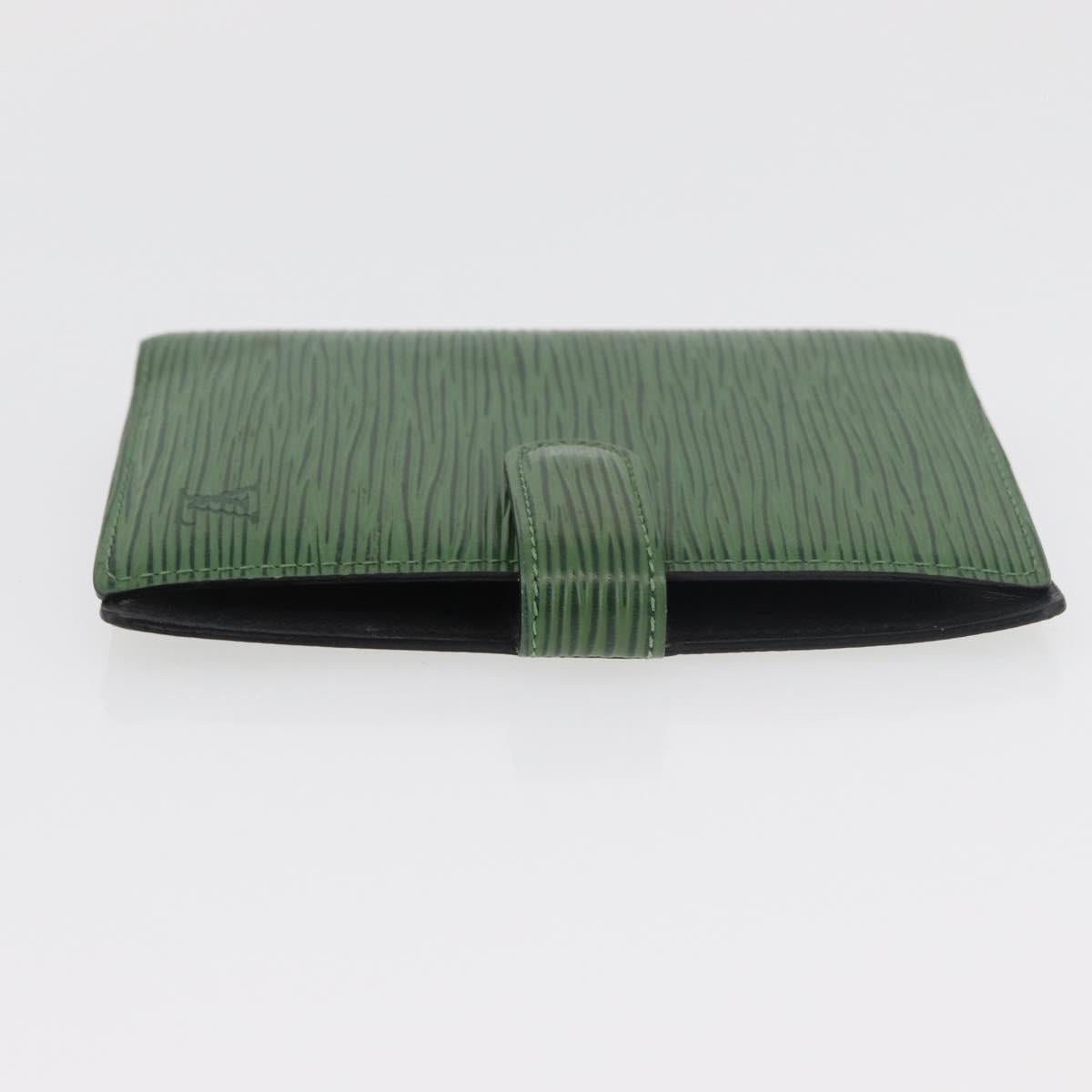LOUIS VUITTON Epi Agenda PM Day Planner Cover Green R20054 LV Auth 182318