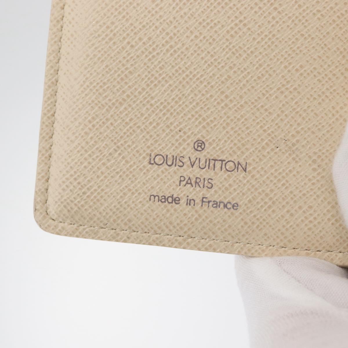 LOUIS VUITTON Damier Azur Portefeuille Viennois Wallet N61676 LV Auth 182319V