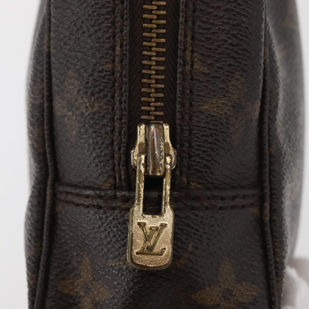 LOUIS VUITTON Monogram Trousse Toilette 23 Clutch Bag M47524 LV Auth 182321