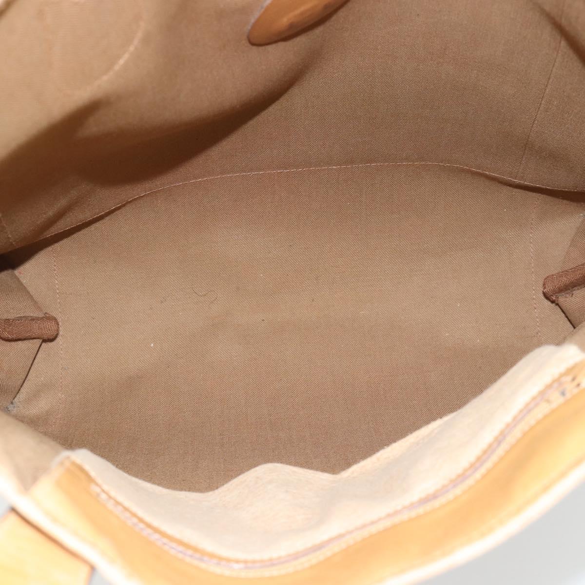 GUCCI Micro GG Supreme Web Sherry Line Bag PVC Beige 002 904 0223 Auth 182364