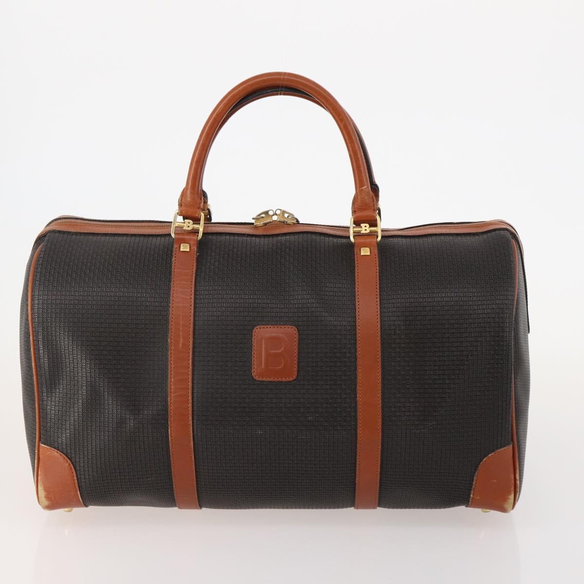 BALLY Boston Bag PVC 2 Set Black Auth 182521