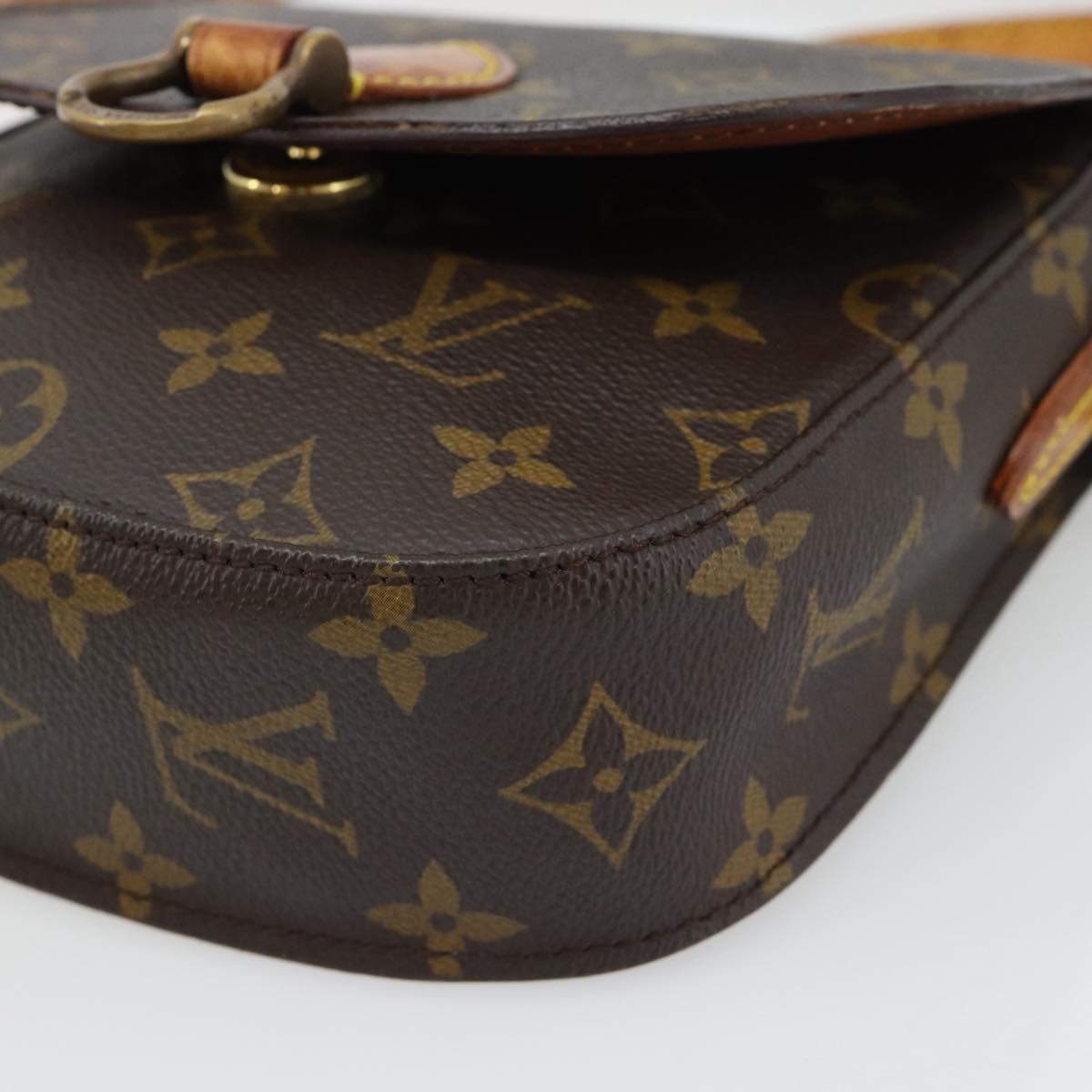 LOUIS VUITTON Monogram Saint Cloud PM Shoulder Bag M51244 LV Auth 182555