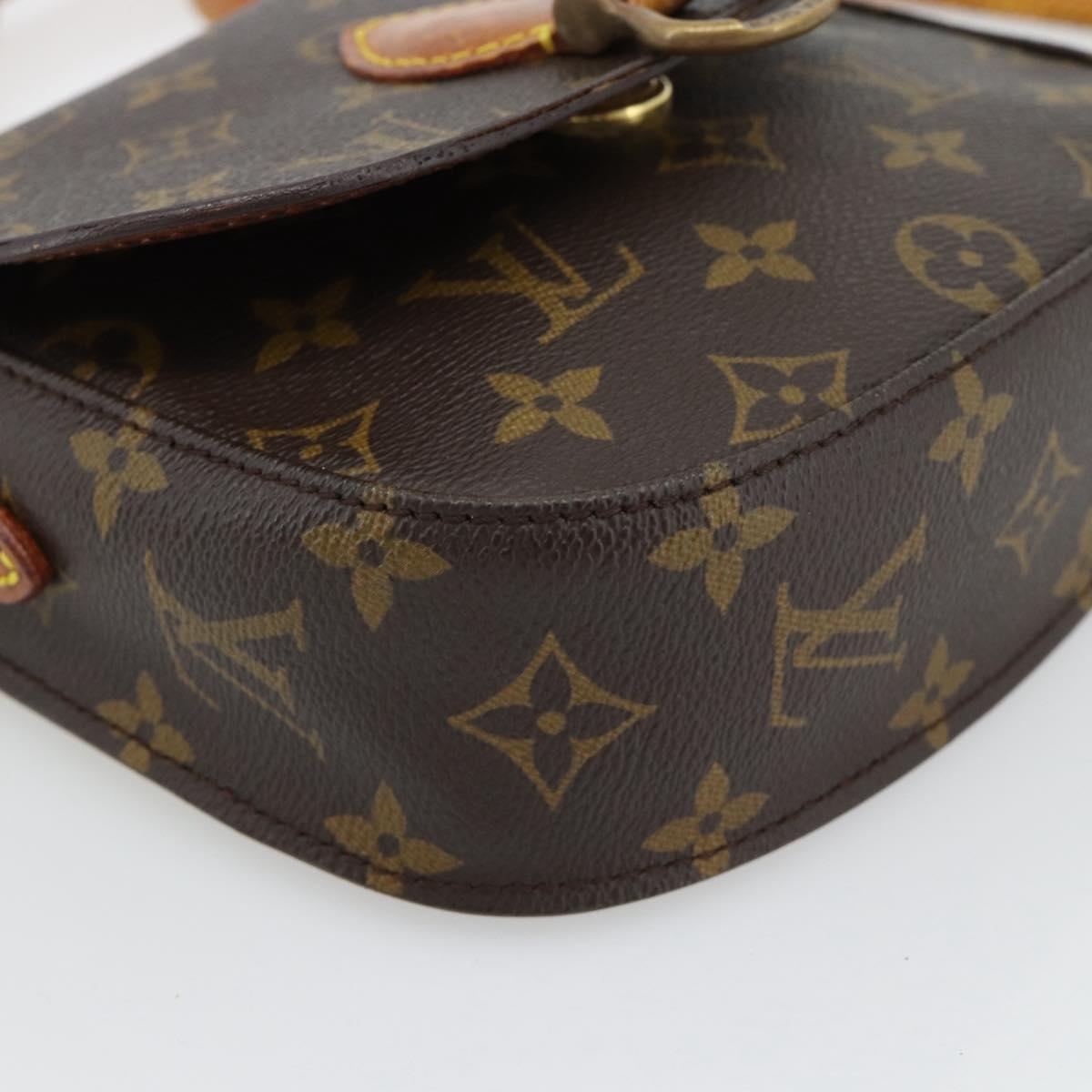LOUIS VUITTON Monogram Saint Cloud PM Shoulder Bag M51244 LV Auth 182555