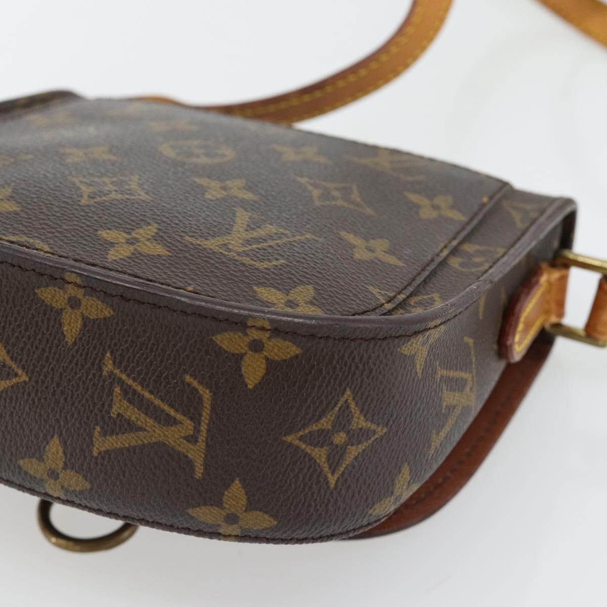 LOUIS VUITTON Monogram Saint Cloud PM Shoulder Bag M51244 LV Auth 182555