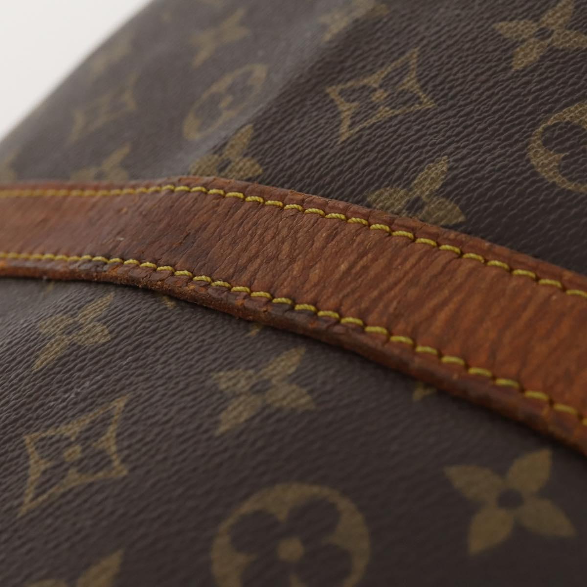 LOUIS VUITTON Monogram Keepall Bandouliere 60 Boston Bag M41412 LV Auth 182560