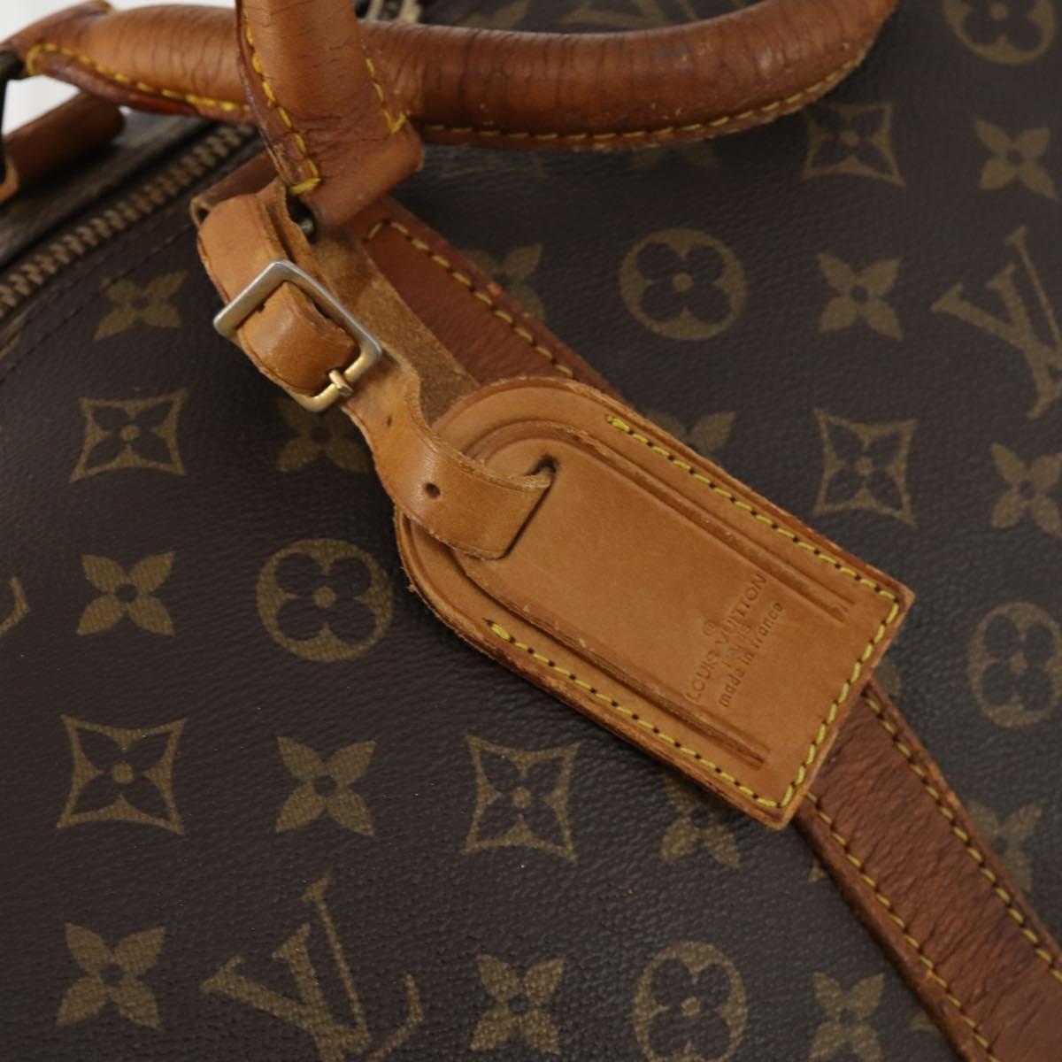 LOUIS VUITTON Monogram Keepall Bandouliere 60 Boston Bag M41412 LV Auth 182560