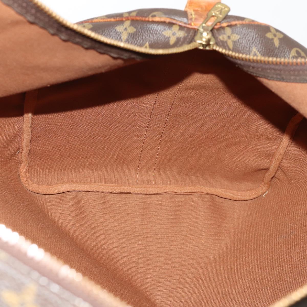 LOUIS VUITTON Monogram Keepall Bandouliere 60 Boston Bag M41412 LV Auth 182560
