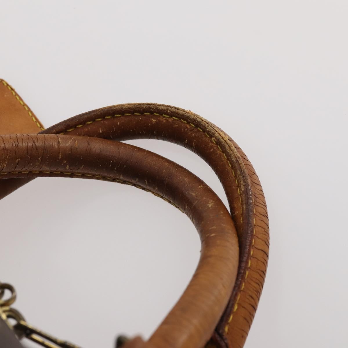 LOUIS VUITTON Monogram Keepall Bandouliere 60 Boston Bag M41412 LV Auth 182560