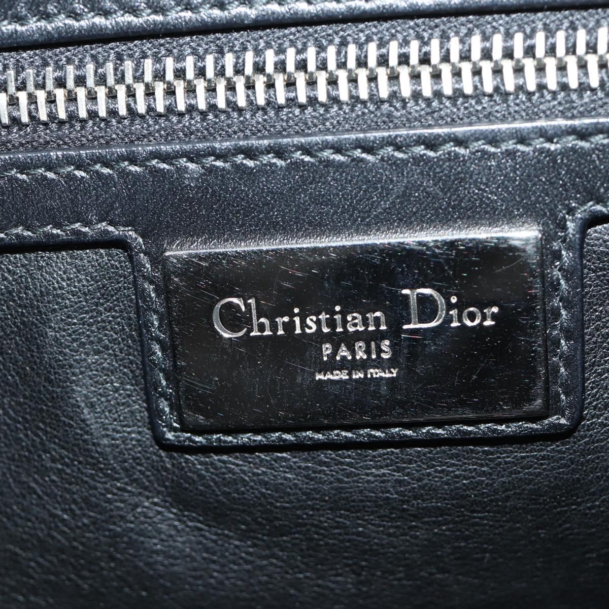 Christian Dior Anselmurail Tote Bag Canvas Multicolor Silver Auth 182566M