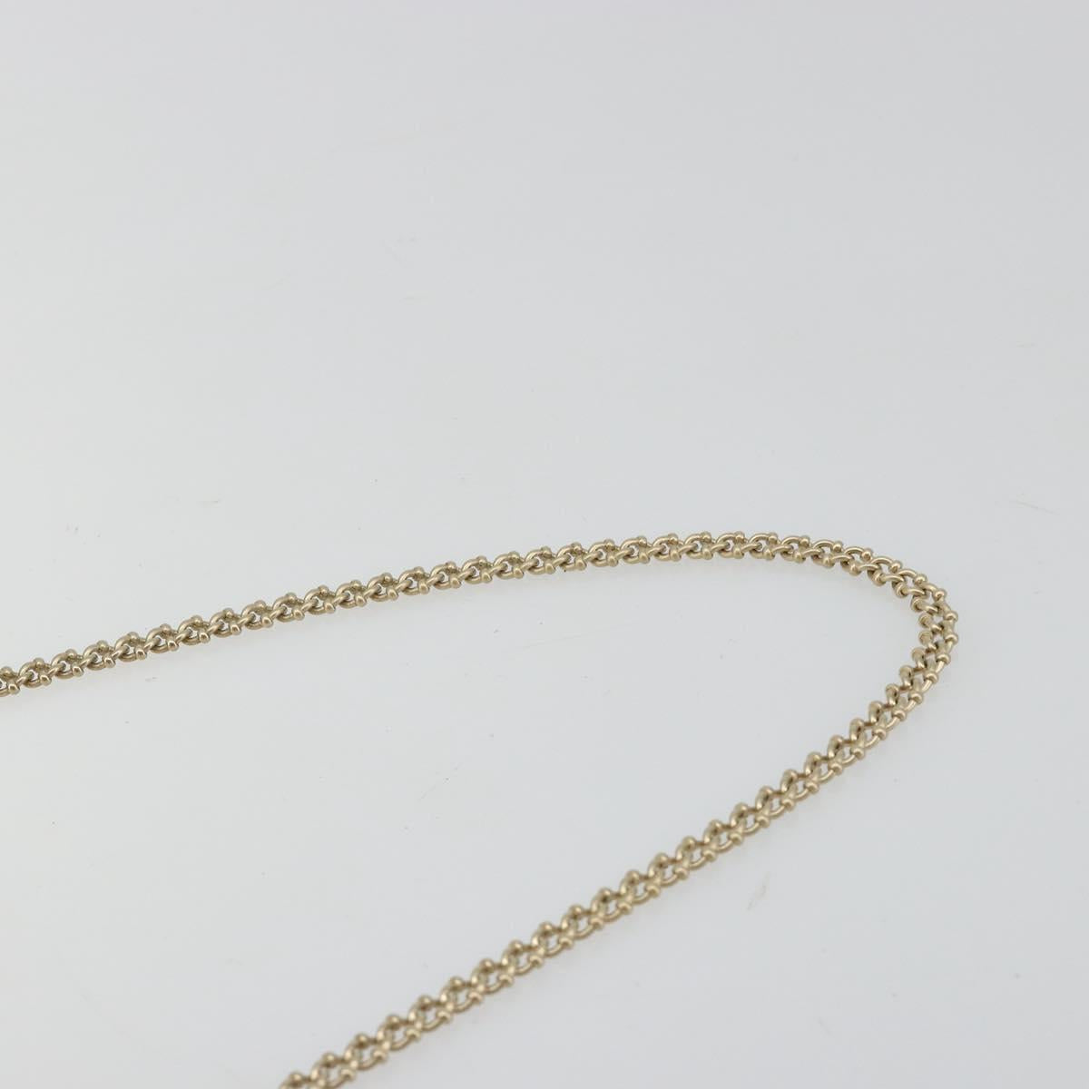 CHANEL Chain Shoulder Bag Lamb Skin Gold CC Auth 182577A