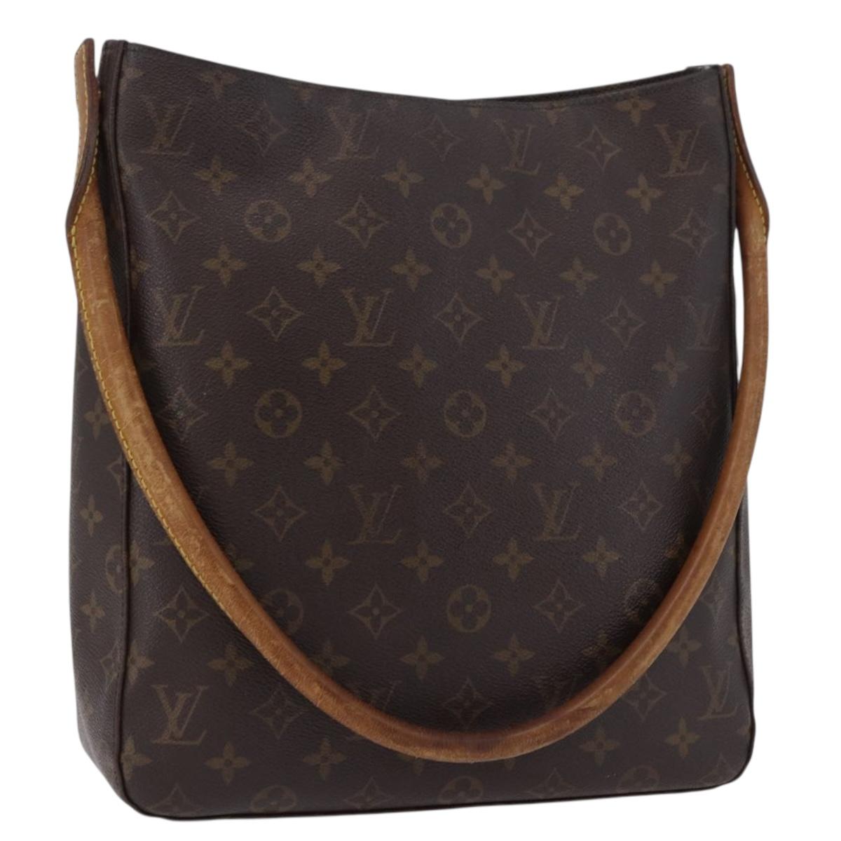 LOUIS VUITTON Monogram Looping GM Shoulder Bag M51145 LV Auth 182608