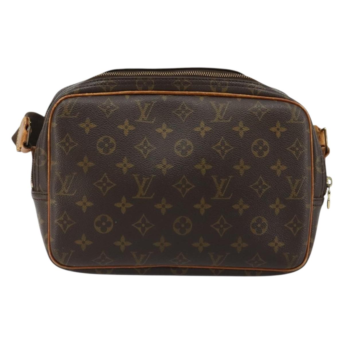 LOUIS VUITTON Monogram Reporter PM Shoulder Bag M45254 LV Auth 182612