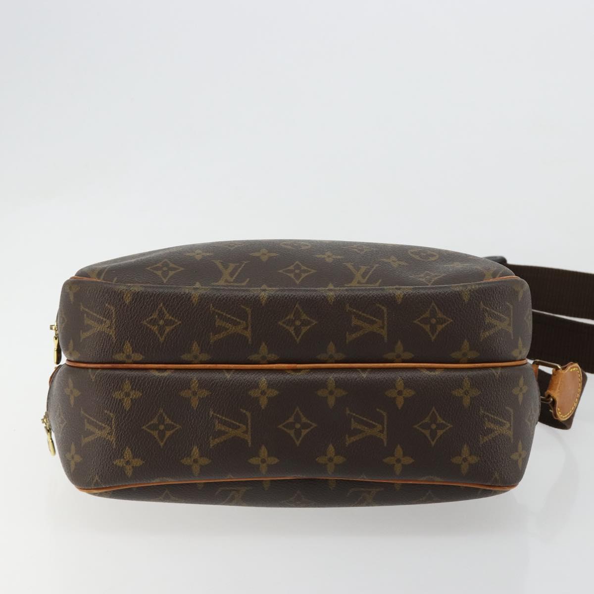 LOUIS VUITTON Monogram Reporter PM Shoulder Bag M45254 LV Auth 182612